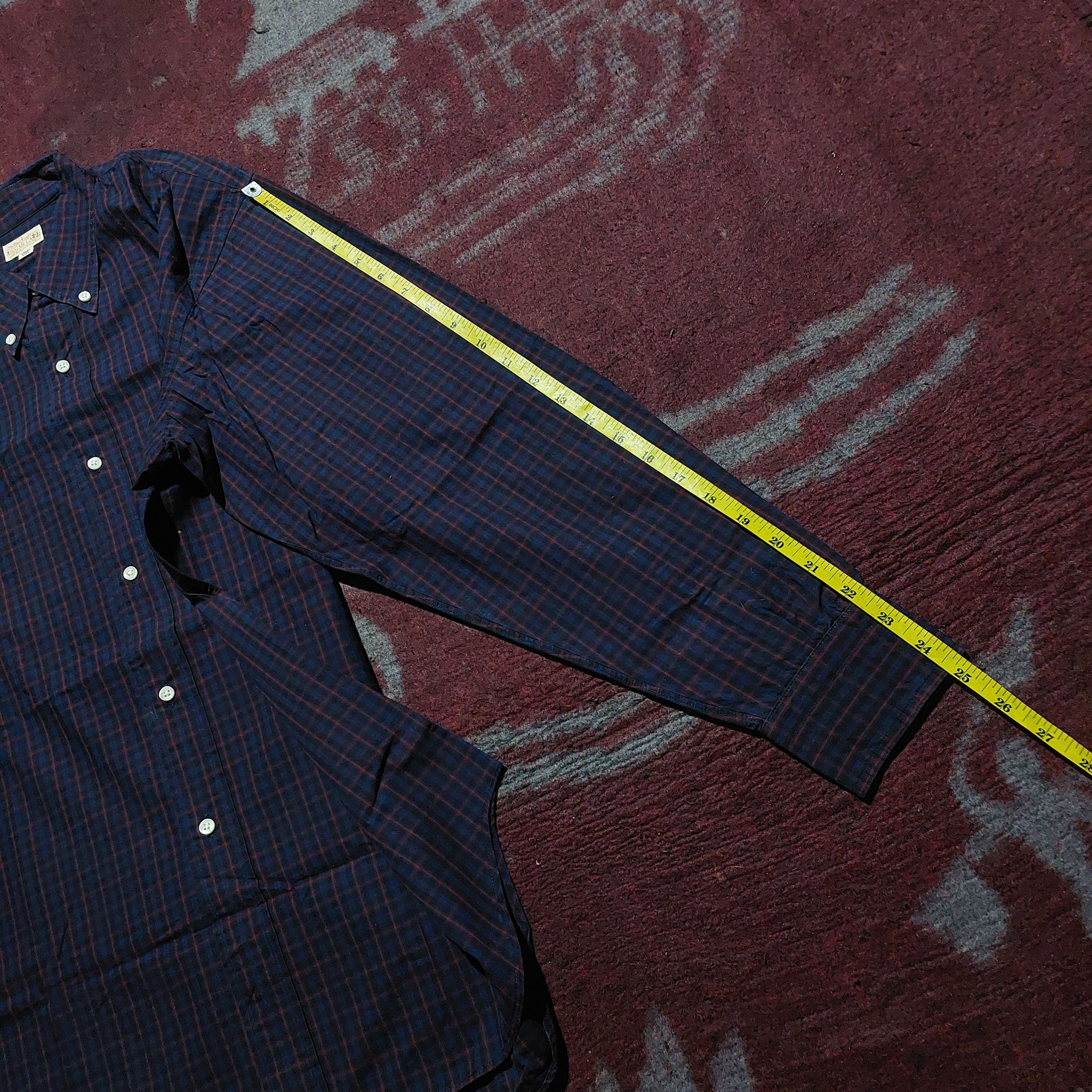 Sugar Cane Sugar Cane plaid L/s shirt Size US L / EU 52-54 / 3 - 11 Thumbnail