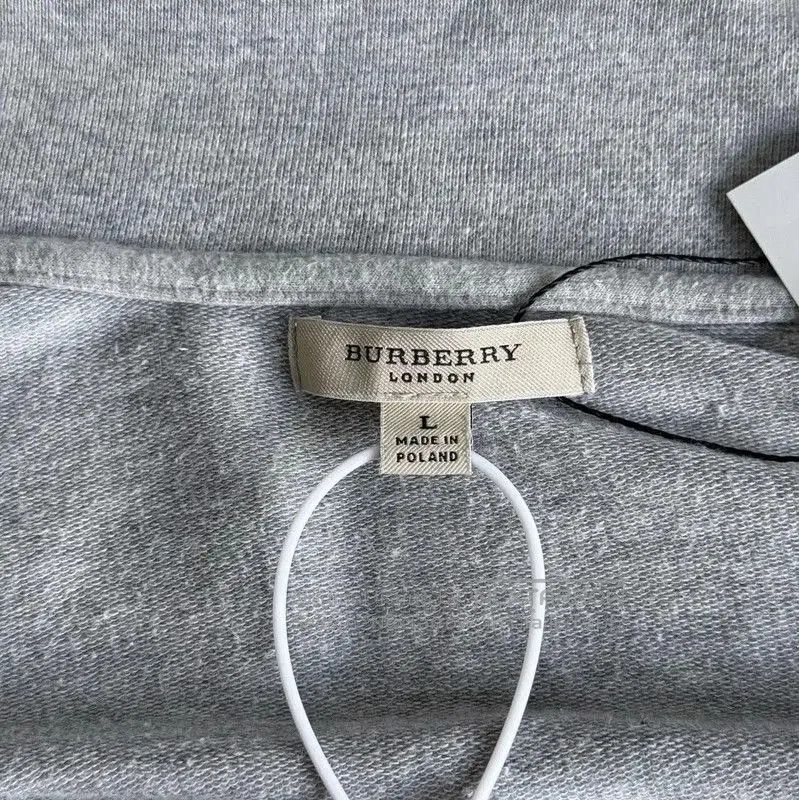 Burberry Burberry Gray Cotton Zip-Up Men's Jacket. Size US L / EU 52-54 / 3 - 3 Thumbnail