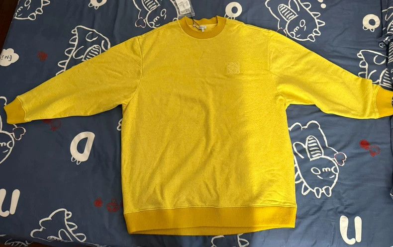 Loewe LOEWE Pure color Logo embroidered sports long sleeve dress Size S / US 4 / IT 40 - 1 Thumbnail