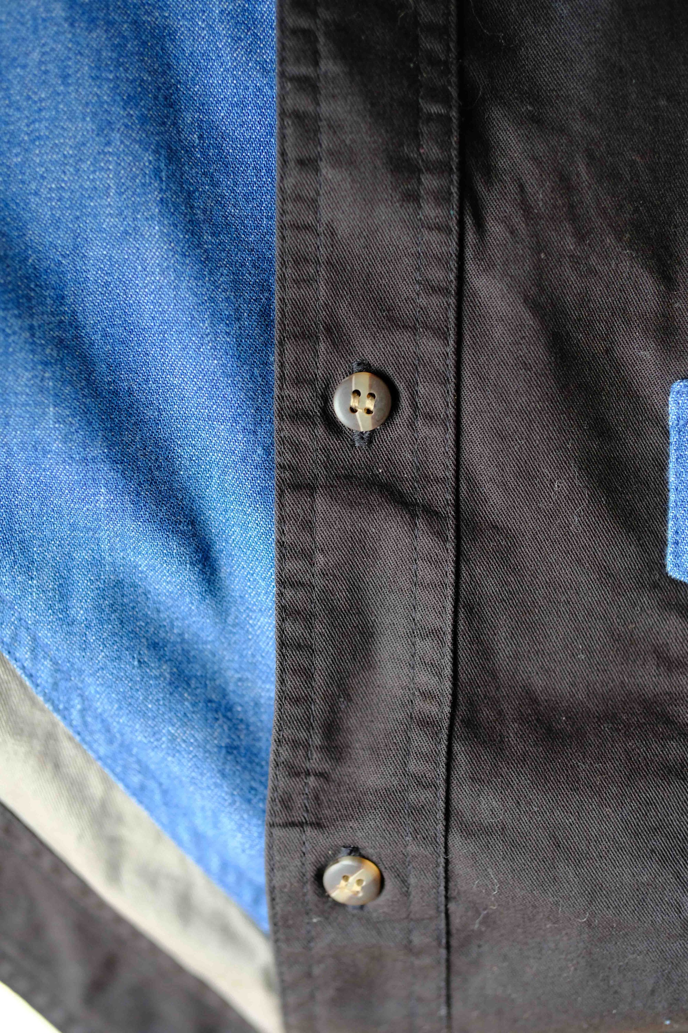 Express Express Rider shirt asymmetrical pattern Size US L / EU 52-54 / 3 - 9 Thumbnail