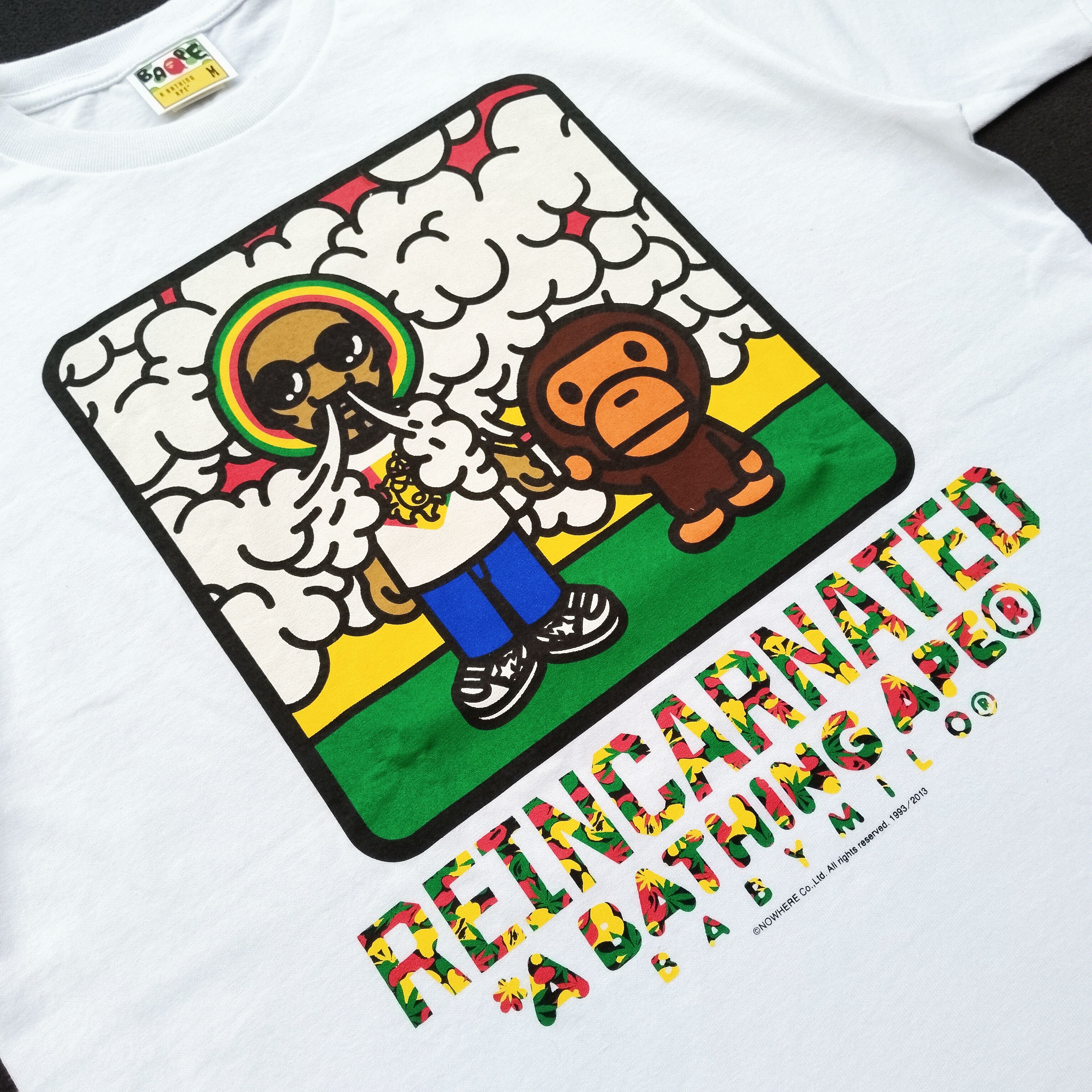 Bape 2013 Bape x Snoop Lion Tee Size US M / EU 48-50 / 2 - 2 Thumbnail