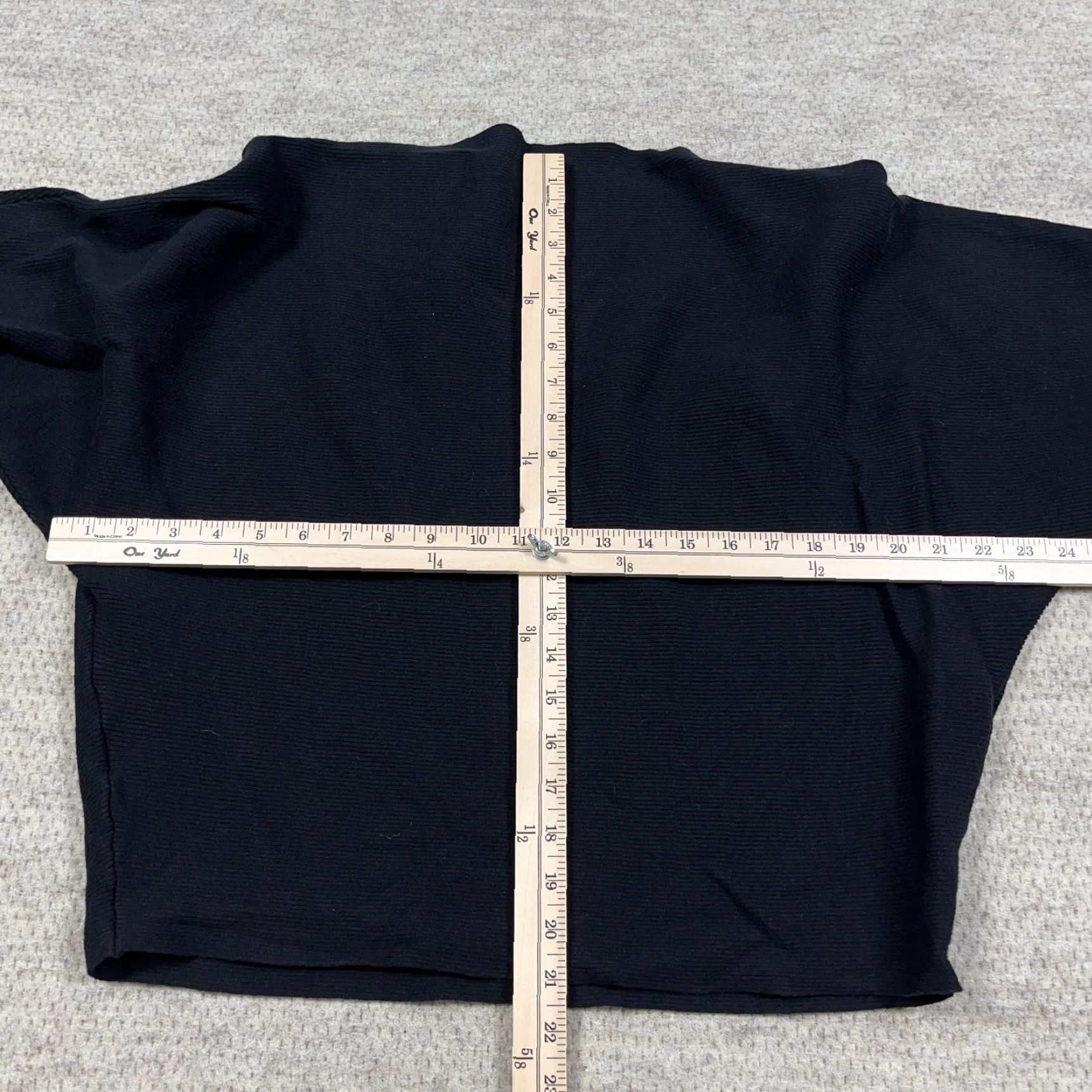 Ralph Lauren Lauren Ralph Lauren Sweater Women Black Long Sleeve Collarless Neck Lightweight Size M / US 6-8 / IT 42-44 - 6 Thumbnail