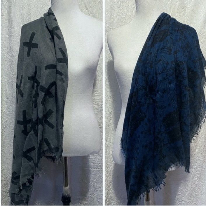Vintage Vintage, Emo, Large, Ram Hem, Scarf/Shawl Bundle Size ONE SIZE - 5 Thumbnail