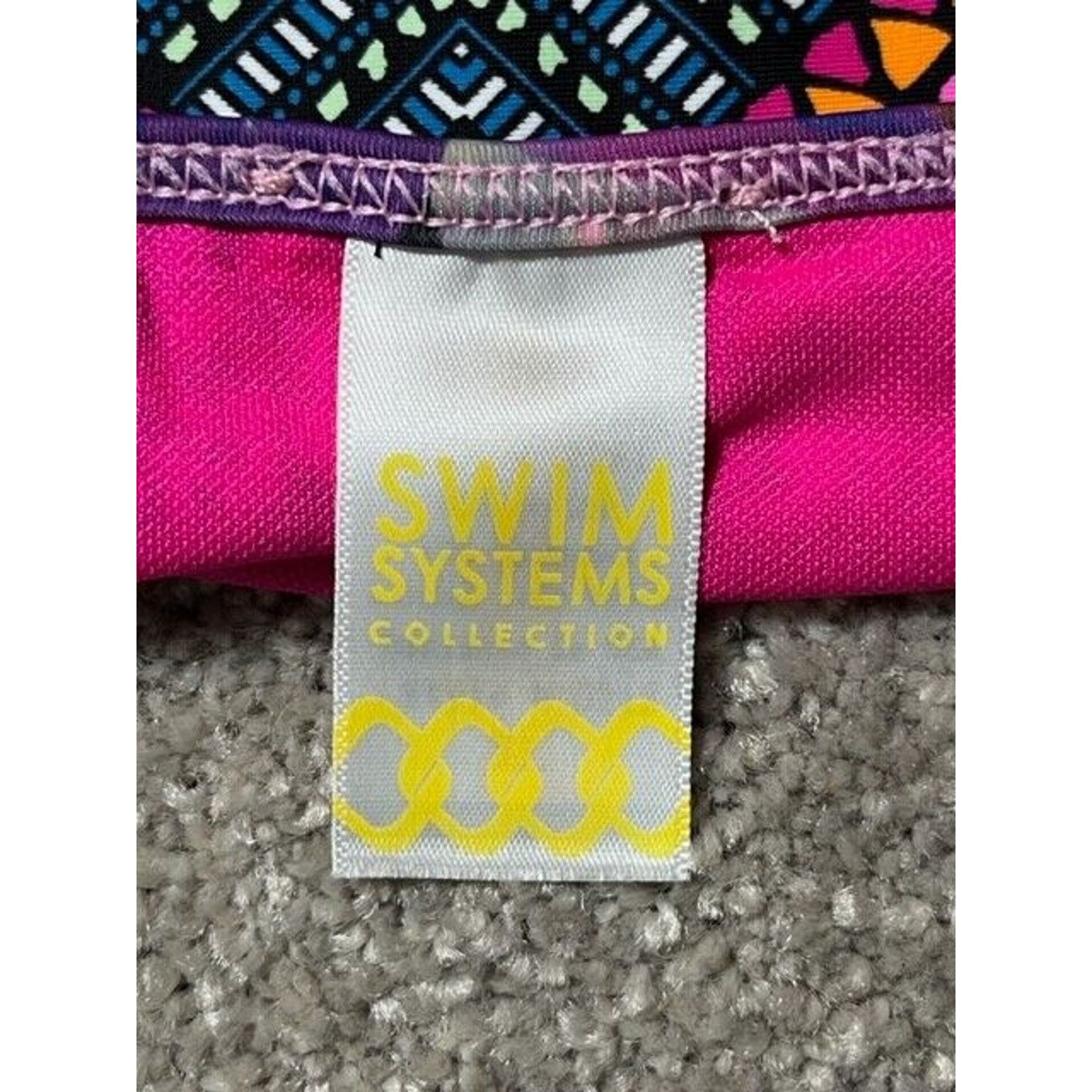 Other Swim Systems Bikini Swim Bottom Womens XL Ruffles Chevron Size XL / US 12-14 / IT 48-50 - 6 Thumbnail