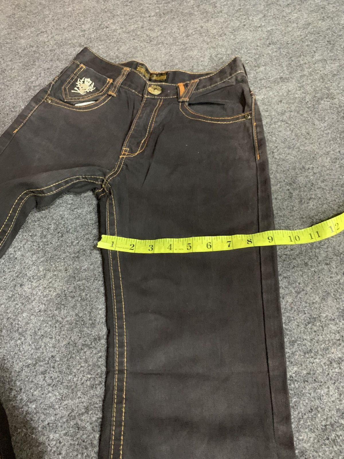 GOSTAR DE FUGA × If Six Was Nine × Japanese Brand Flare laces jeans oolalasasson japanese style Size US 27 - 11 Thumbnail