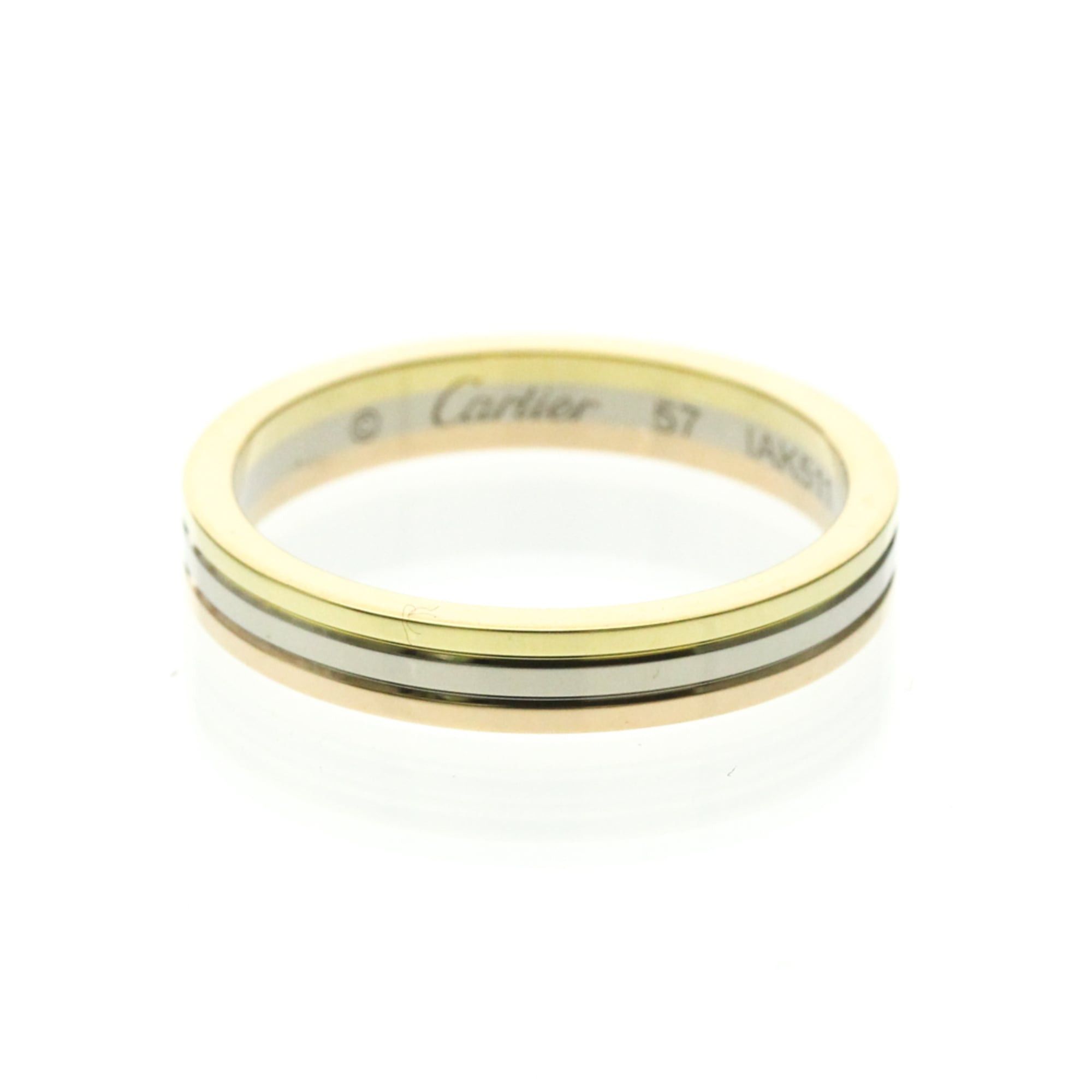 Cartier Cartier Vendôme Ring Yellow Gold (18K),Pink Gold (18K),White Gold (18K) Fashion No Stone Band Ring Gold Size ONE SIZE - 1 Thumbnail