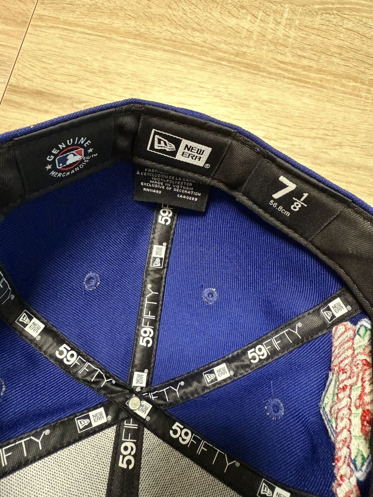 John Geiger John Geiger Misplaced Series Texas Rangers 7 1/8 Size ONE SIZE - 5 Thumbnail