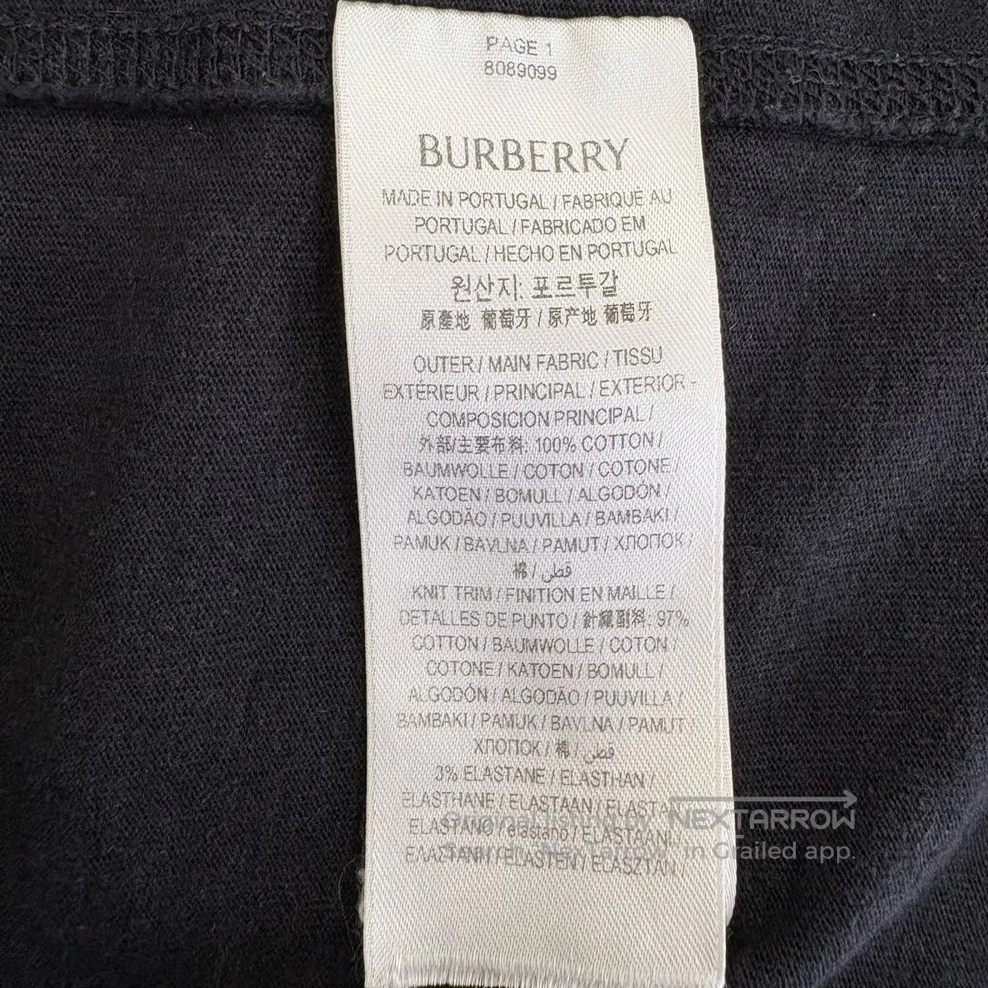 Burberry Burberry Graffiti LOGO with large pear print t-shitrt Size US XL / EU 56 / 4 - 5 Thumbnail