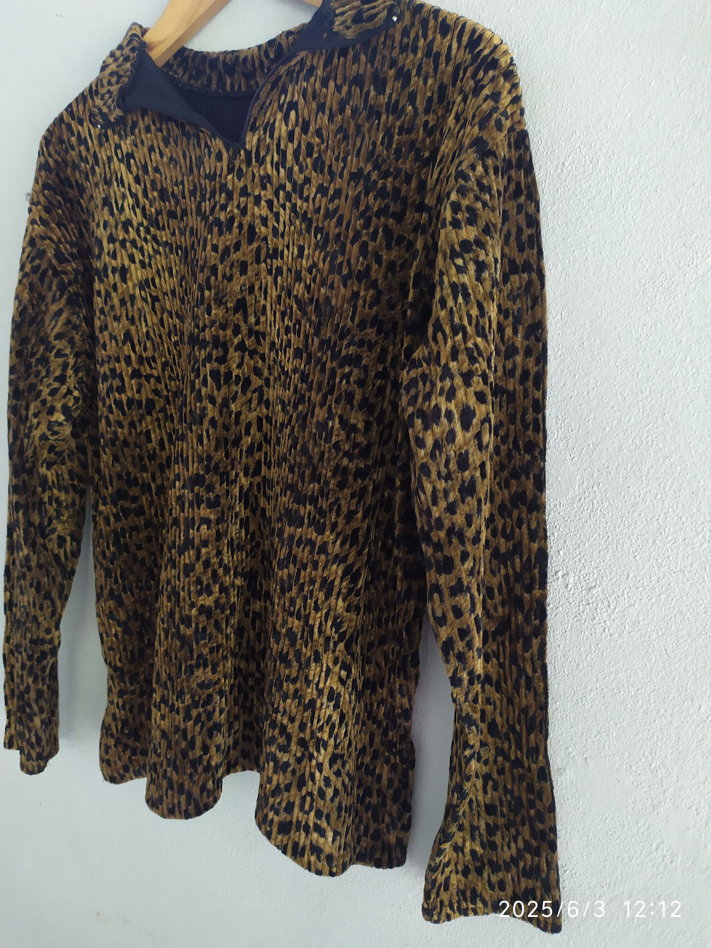 If Six Was Nine × Japanese Brand × Le Grande Bleu (L.G.B.) Japanese Leopard Long sleeve Shirt Size US S / EU 44-46 / 1 - 4 Thumbnail