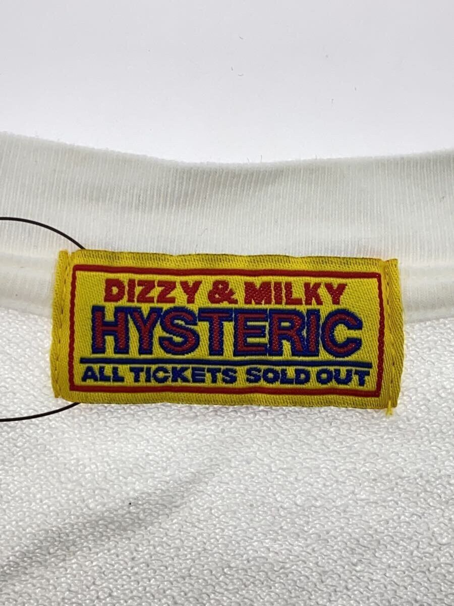 Hysteric Glamour Hysteric Glamour Big Dead Applique Cotton Sweatshirt White Size US S / EU 44-46 / 1 - 3 Thumbnail