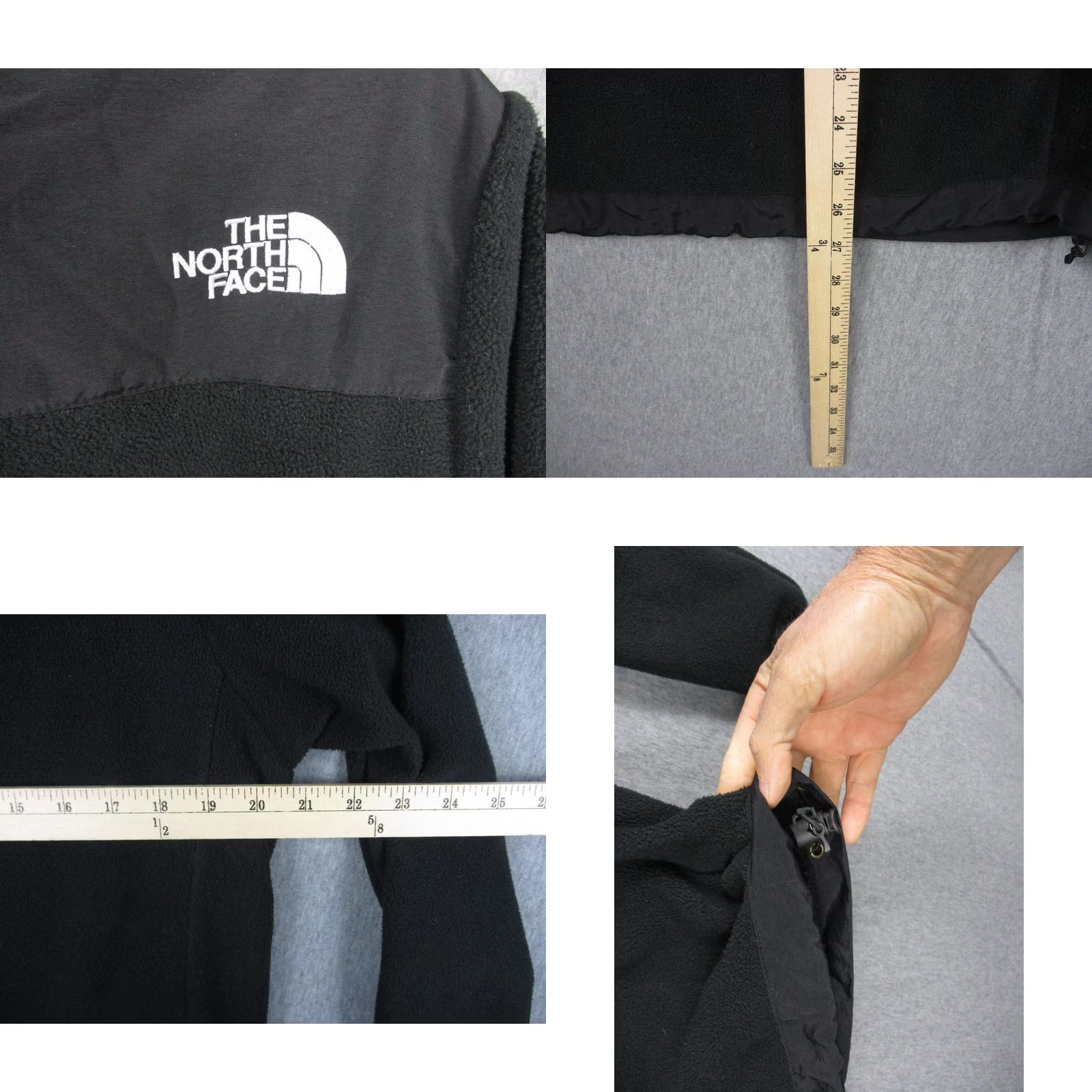 The North Face VINTAGE? No — The North Face Jacket Womens L Black Polartec Fleece Full Zip Interchange Hull? Size L / US 10 / IT 46 - 8 Thumbnail
