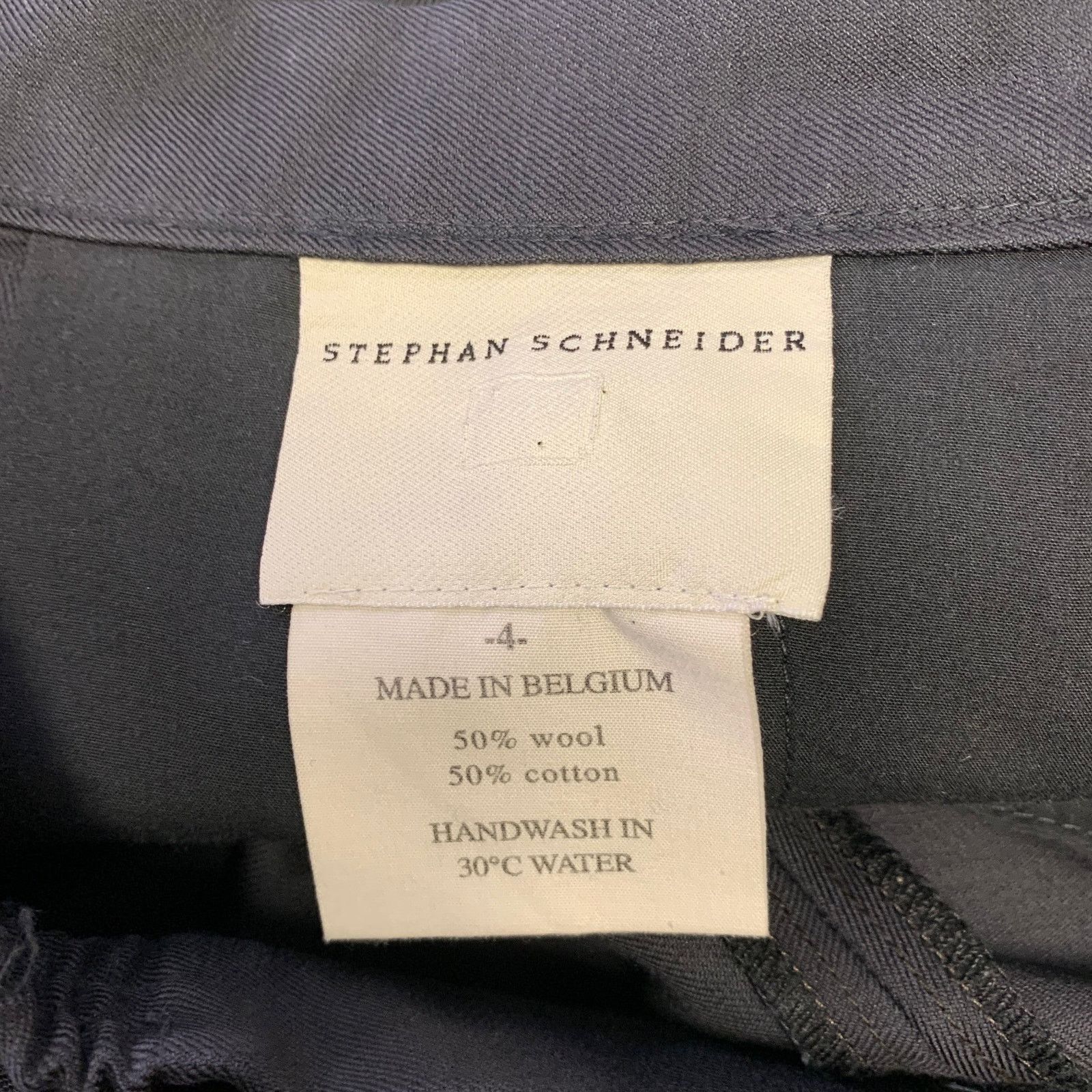 Stephan Schneider STEPHAN SCHNEIDER Size M Wool Cotton Pleated Casual Pants Size US 32 / EU 48 - 6 Thumbnail