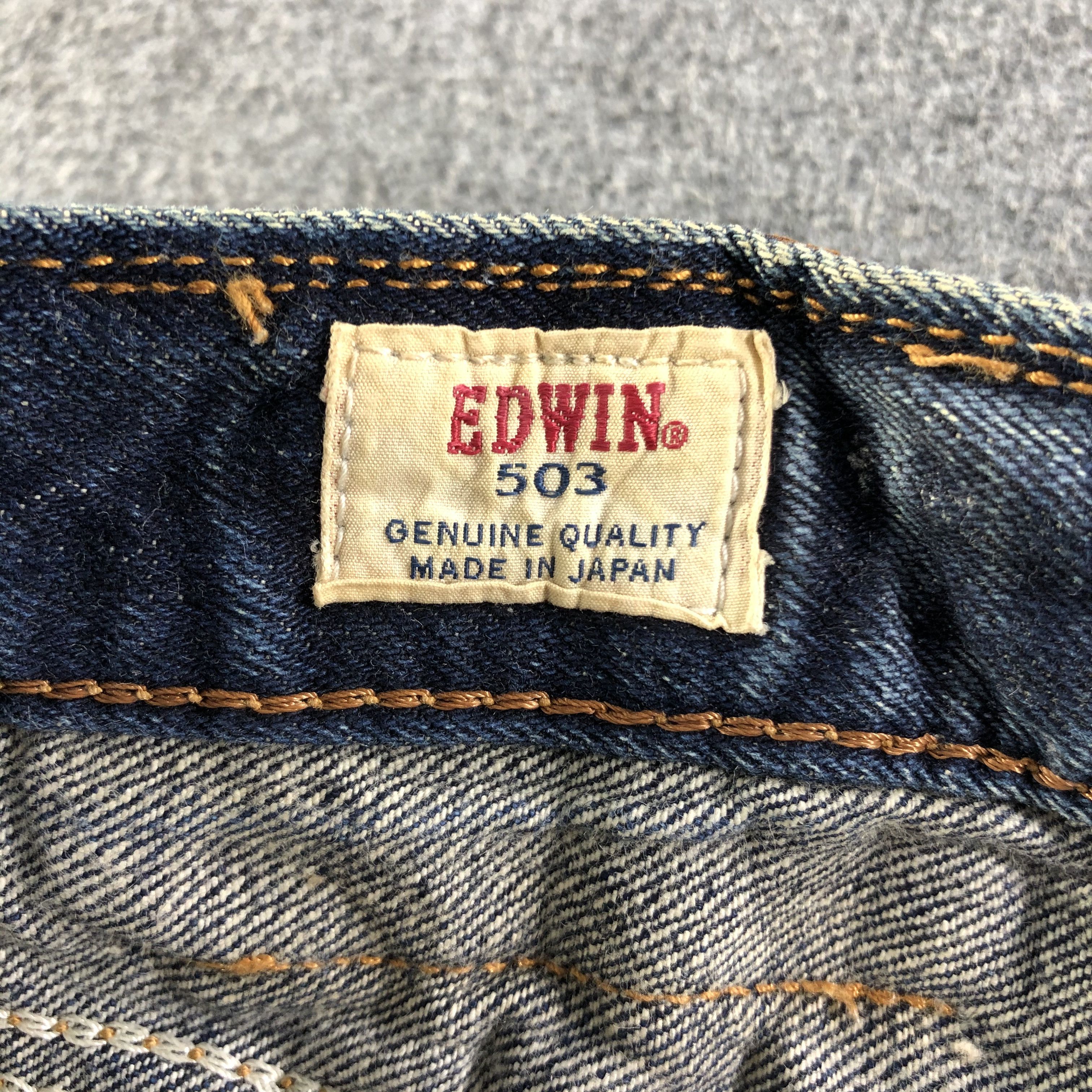 Edwin Vintage Blue Wash Edwin Jeans-J3550 Size US 38 / EU 54 - 10 Thumbnail