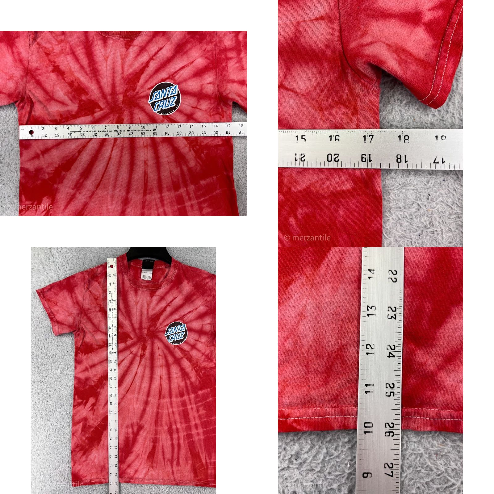 Vintage Santa Cruz Shirt Men S Red Round Logo Short Sleeve Skate Surf T-Shirt Size US S / EU 44-46 / 1 - 9 Thumbnail