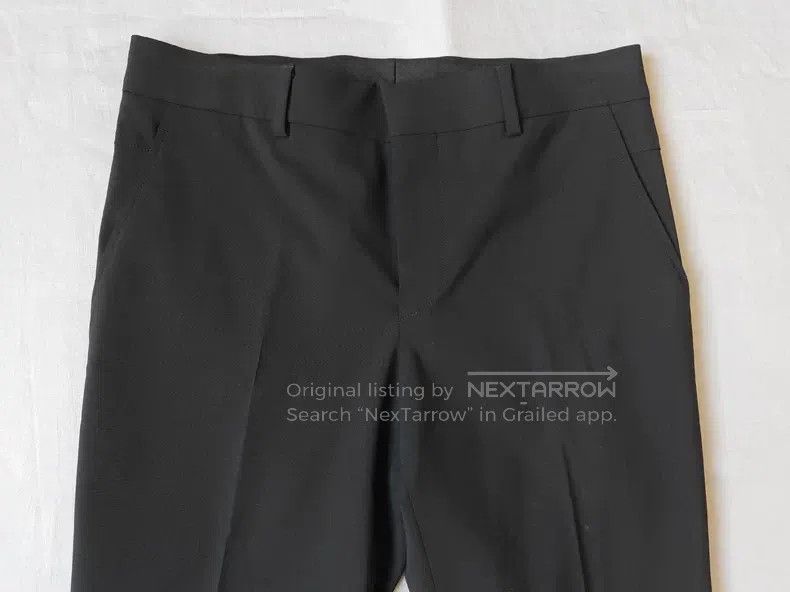 Hermes Hermes Wool trousers, black, 96% wool, slim fit Size US 38 / EU 54 - 2 Thumbnail
