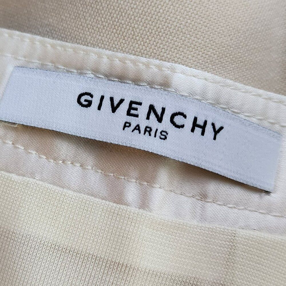 Givenchy Givenchy Ivory Wool Skirt – Size M – Zip Closure – Tailored Size 28" / US 6 / IT 42 - 2 Thumbnail