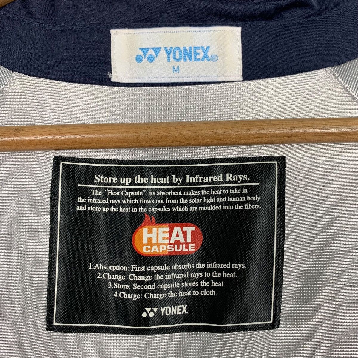 Vintage YONEX Heat Capsule Track Jacket #2472-C111 Size US M / EU 48-50 / 2 - 16 Thumbnail
