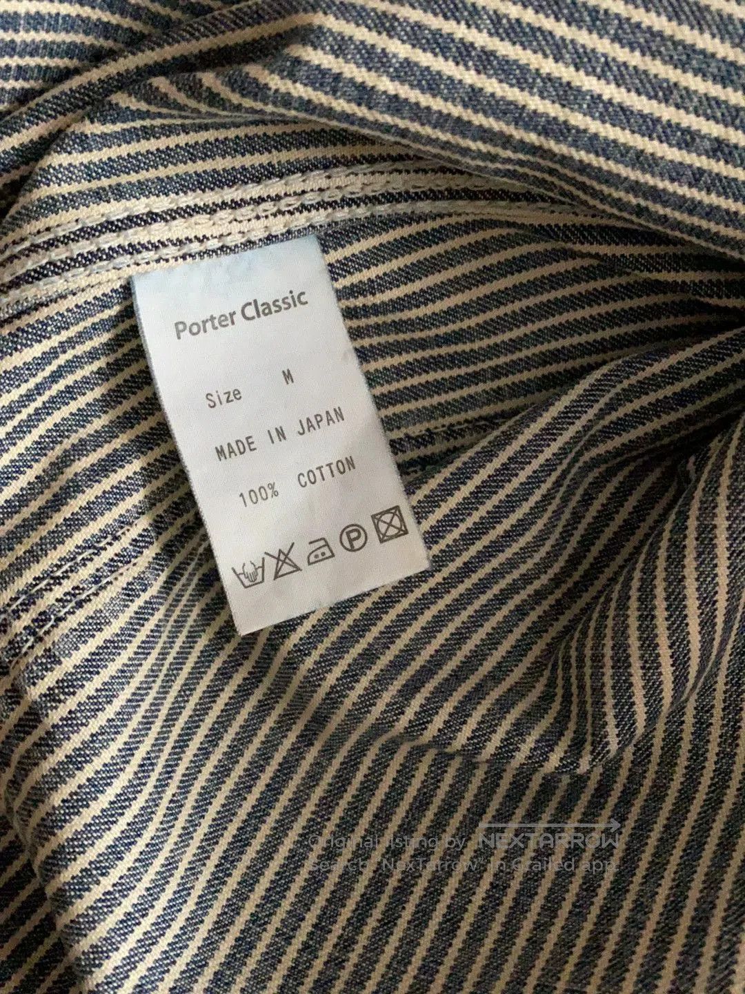 Porter Classic Porter Classic Retro Stripe Work Jacket. Size US M / EU 48-50 / 2 - 5 Thumbnail