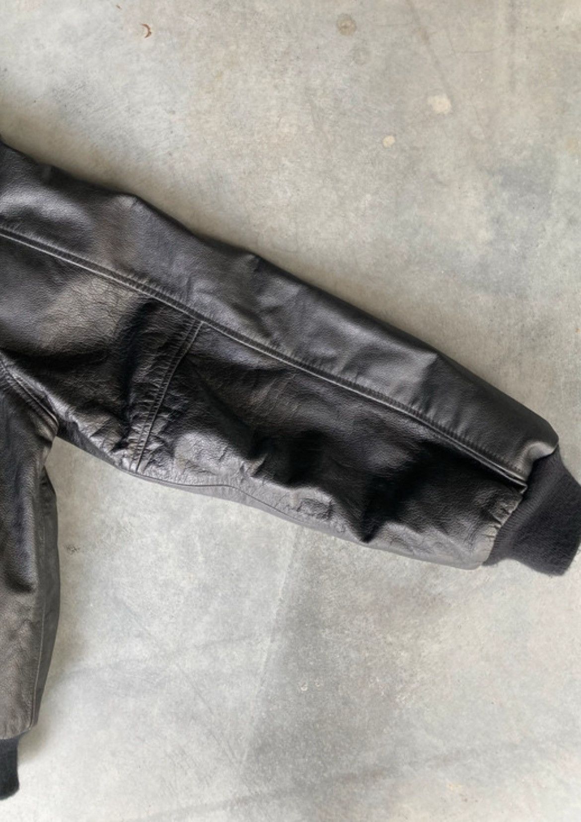 Apple Vintage Apple High Flyer Leather Jacket Size US L / EU 52-54 / 3 - 6 Thumbnail
