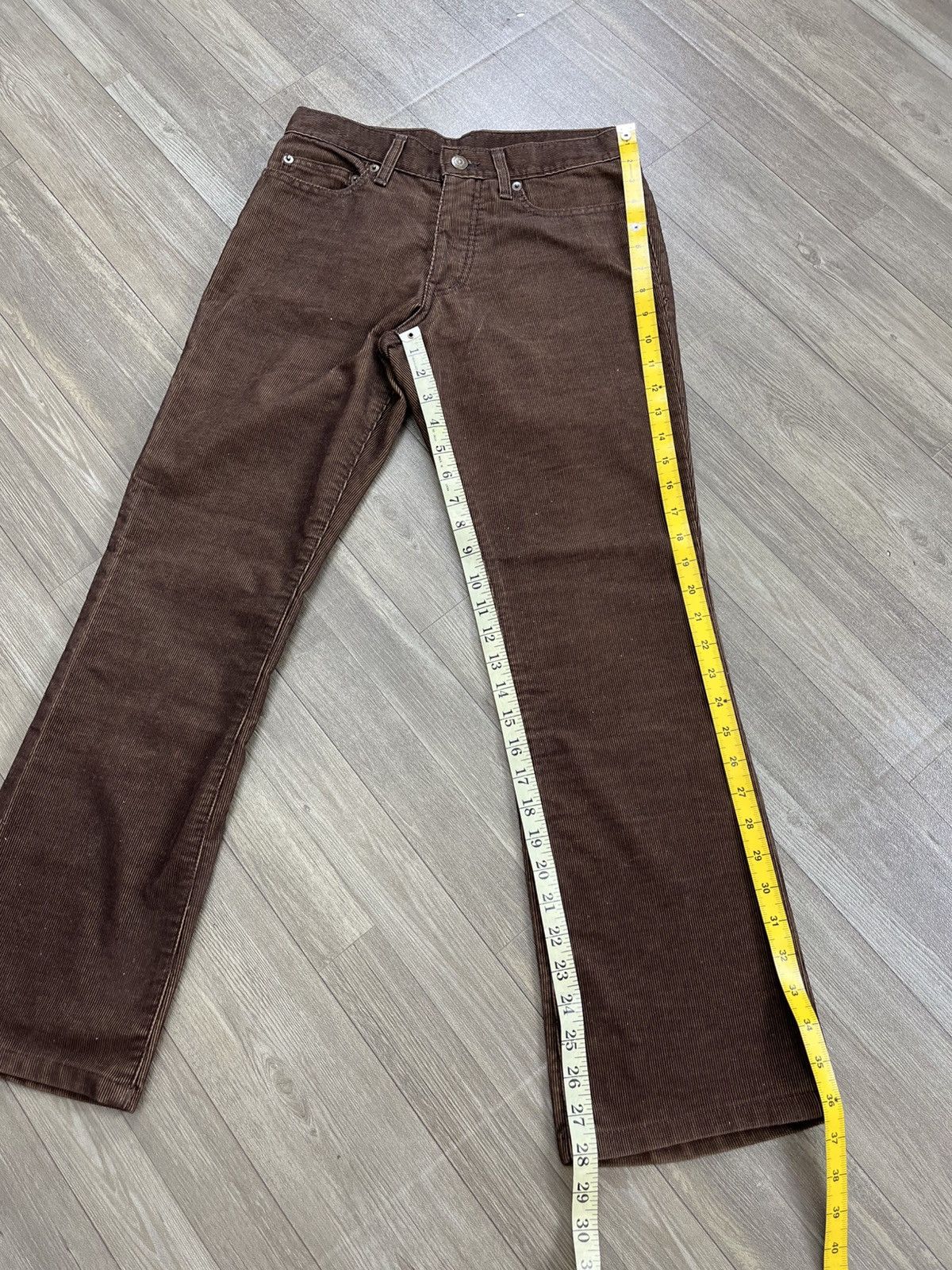 Tornado Mart 2000s Tornado Mart Japan Corduroy Flared Jeans Lgb Style Y2K Size US 27 - 11 Thumbnail