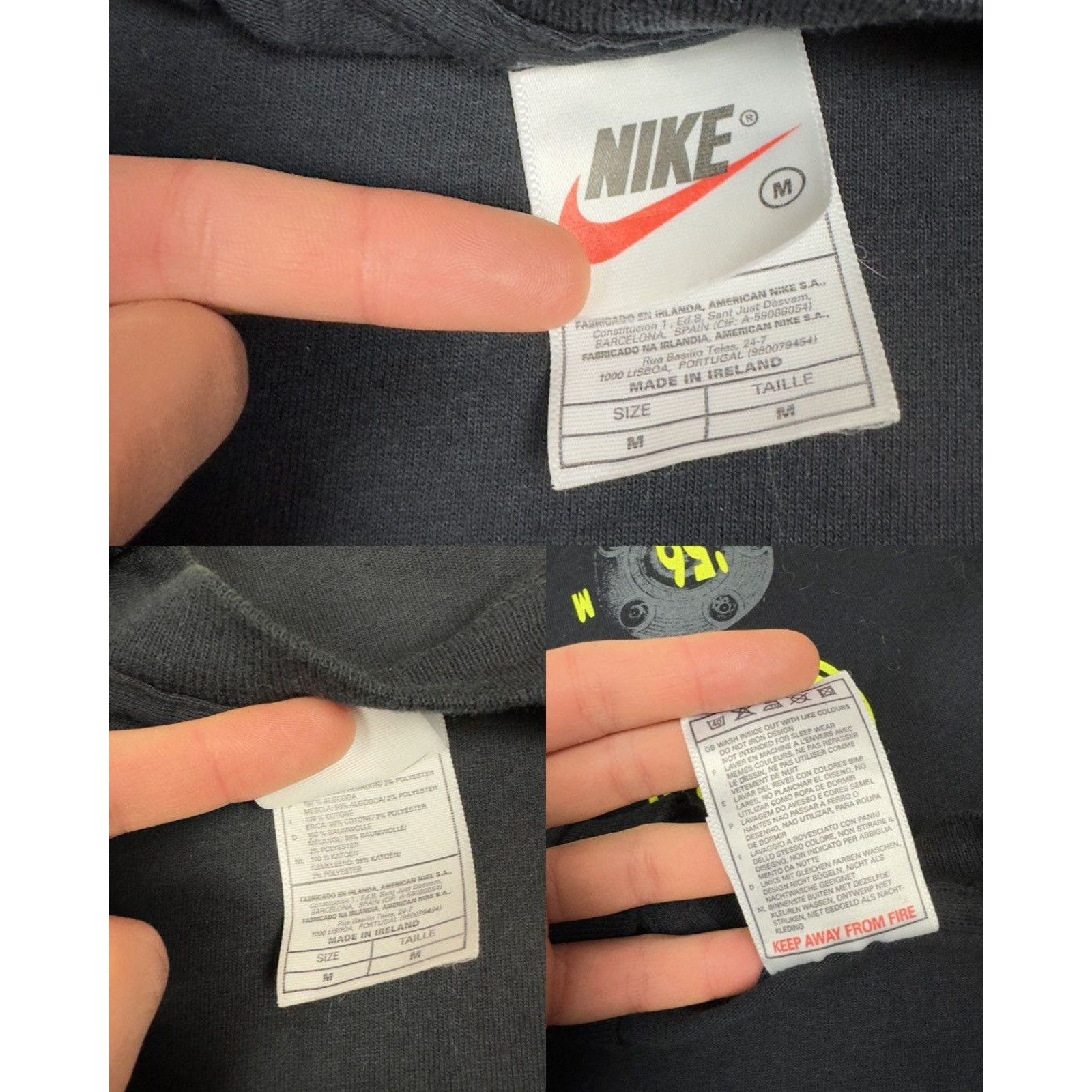 Nike × Vintage Nike Vintage Borussia Dortmund T-Shirt Size US M / EU 48-50 / 2 - 7 Thumbnail