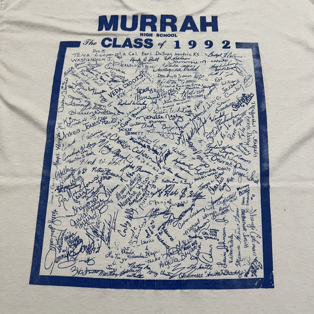 Vintage Vintage Murray High School Class of 1993 Reunion Shirt Size US XXL / EU 58 / 5 - 4 Thumbnail