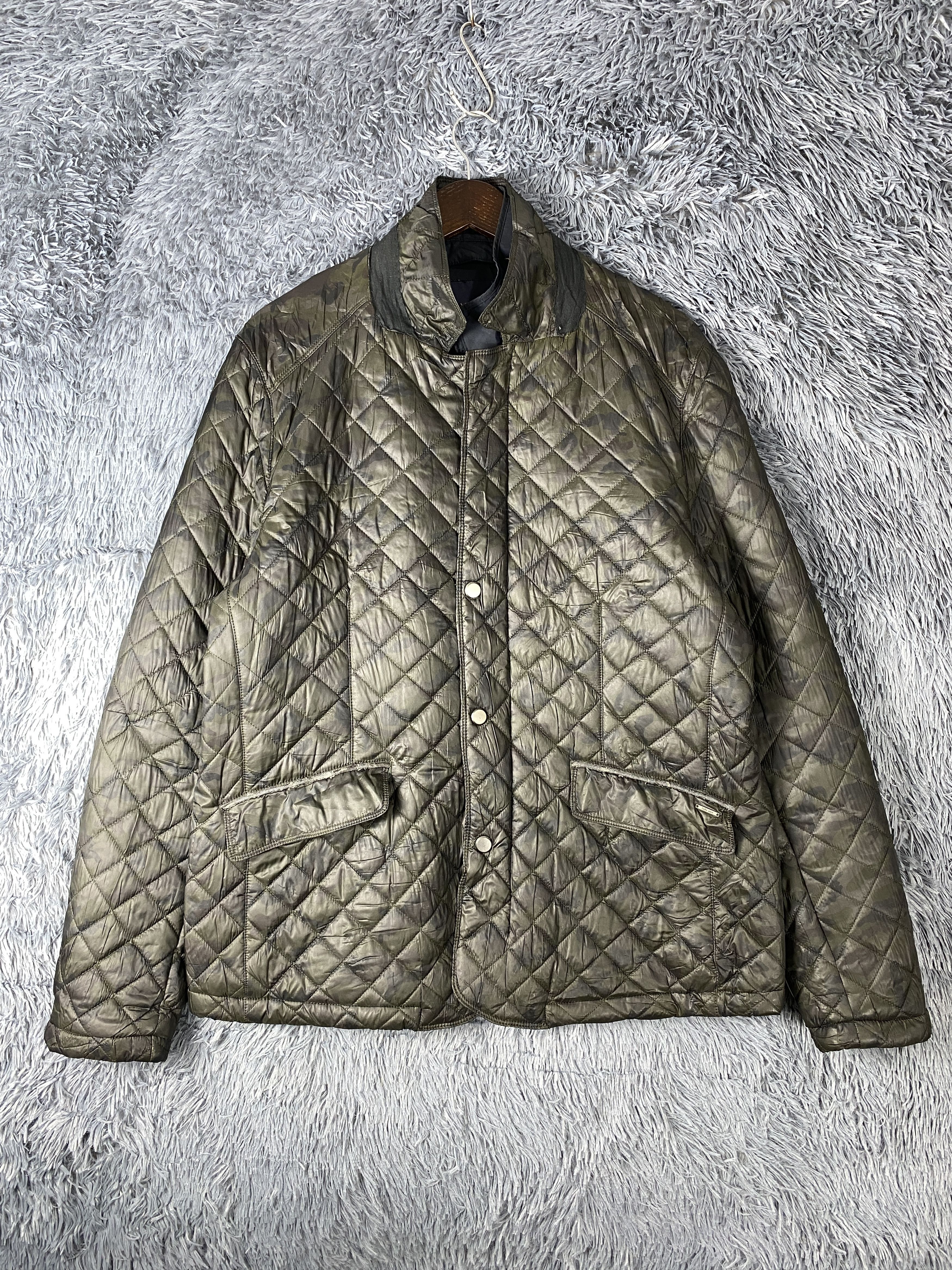 Zara Zara Man Quilted Camo Jacket Size US M / EU 48-50 / 2 - 1 Thumbnail