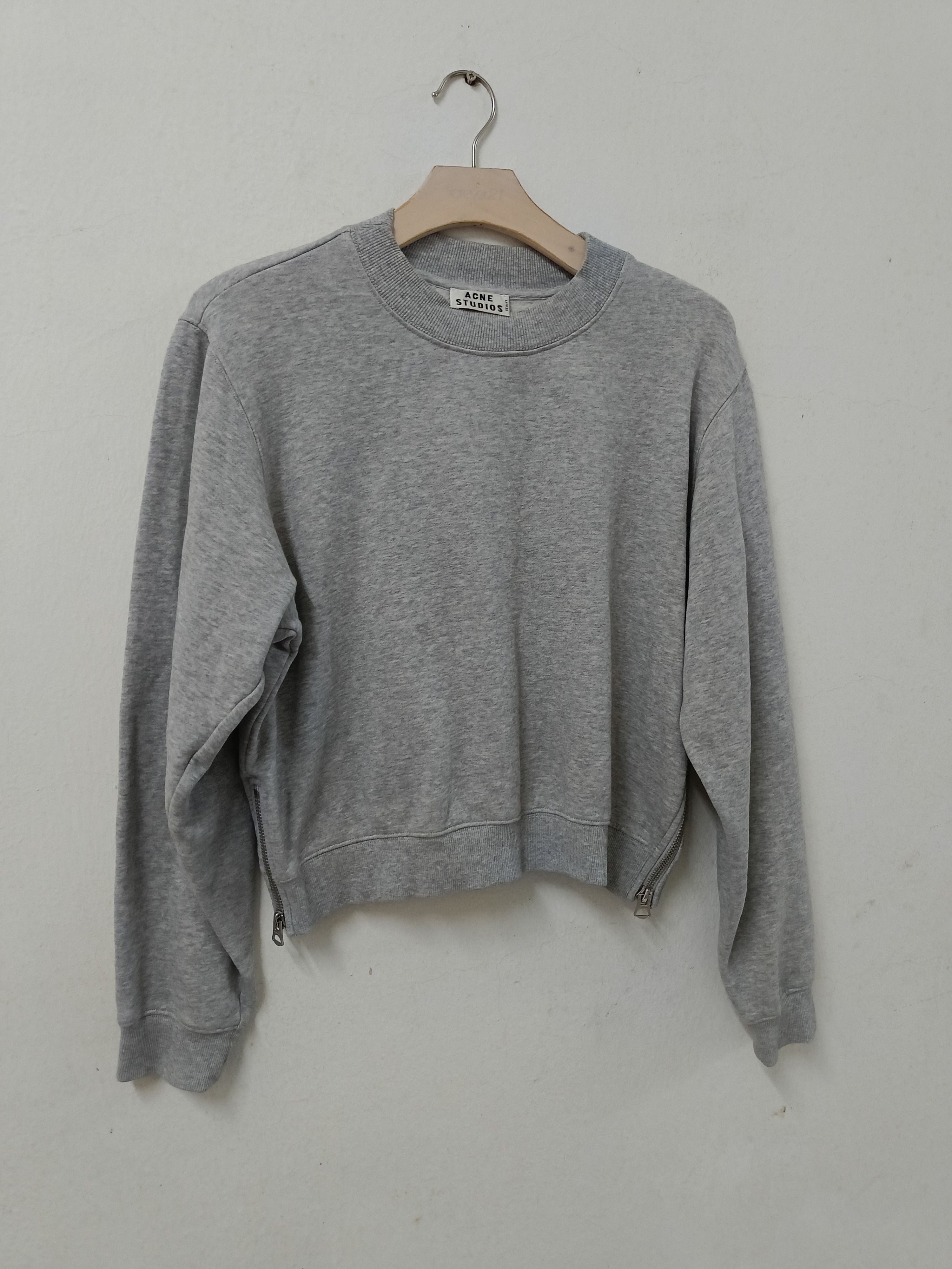Acne Studios Acne Studio Bird FL cropped jumper Size US M / EU 48-50 / 2 - 2 Thumbnail