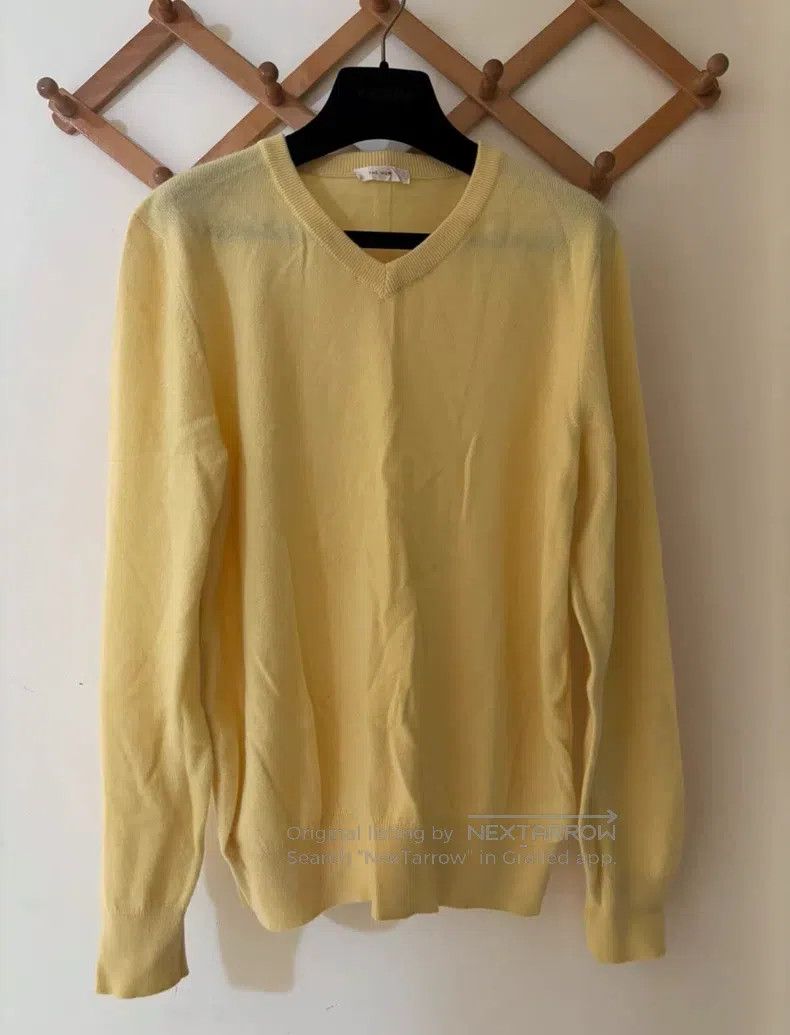The Row The Row Yellow cashmere sweater Size S / US 4 / IT 40 - 1 Thumbnail