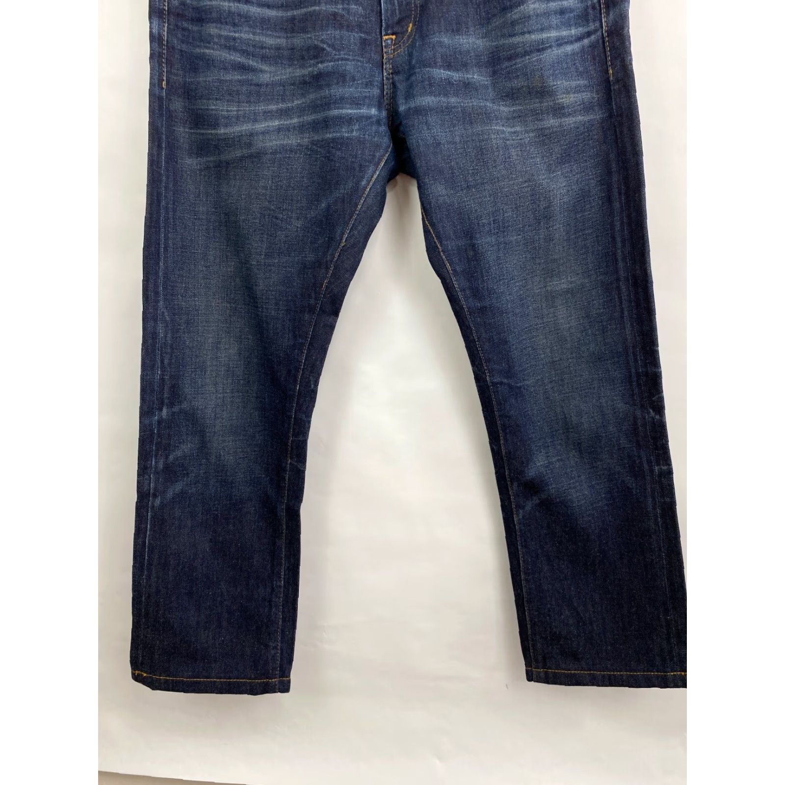 Vintage VINTAGE Denim & Supply Ralph Lauren Jeans rrl style Slim Straight Men 34/34 Blue 34x34 Mens Jeans Size US 34 / EU 50 - 7 Thumbnail