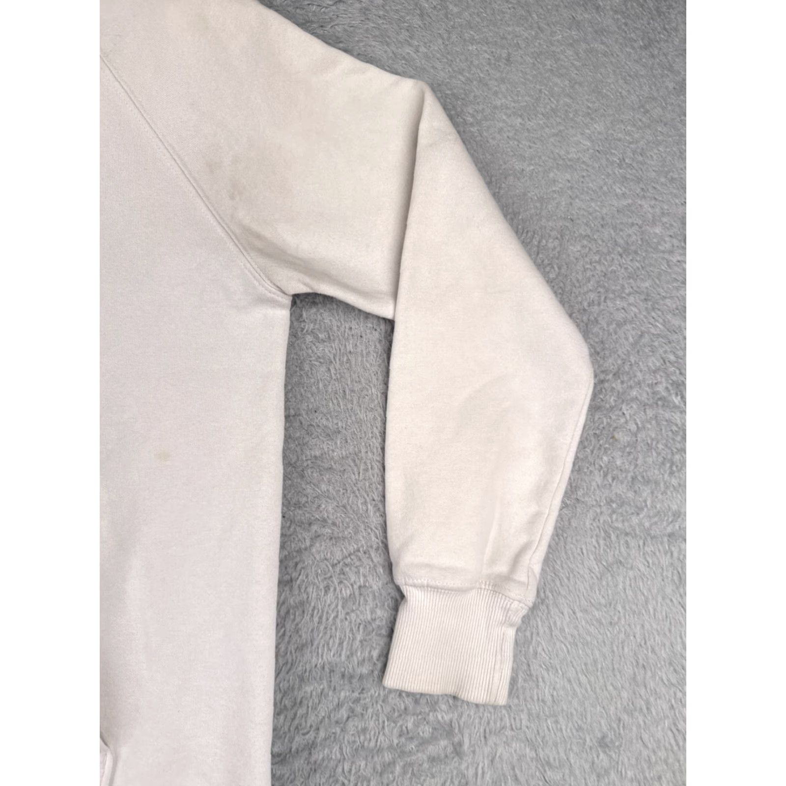 The North Face VINTAGE The North Face Hoodie Pullover Womens Medium White Logo Sweatshirt Activewear Size M / US 6-8 / IT 42-44 - 2 Thumbnail