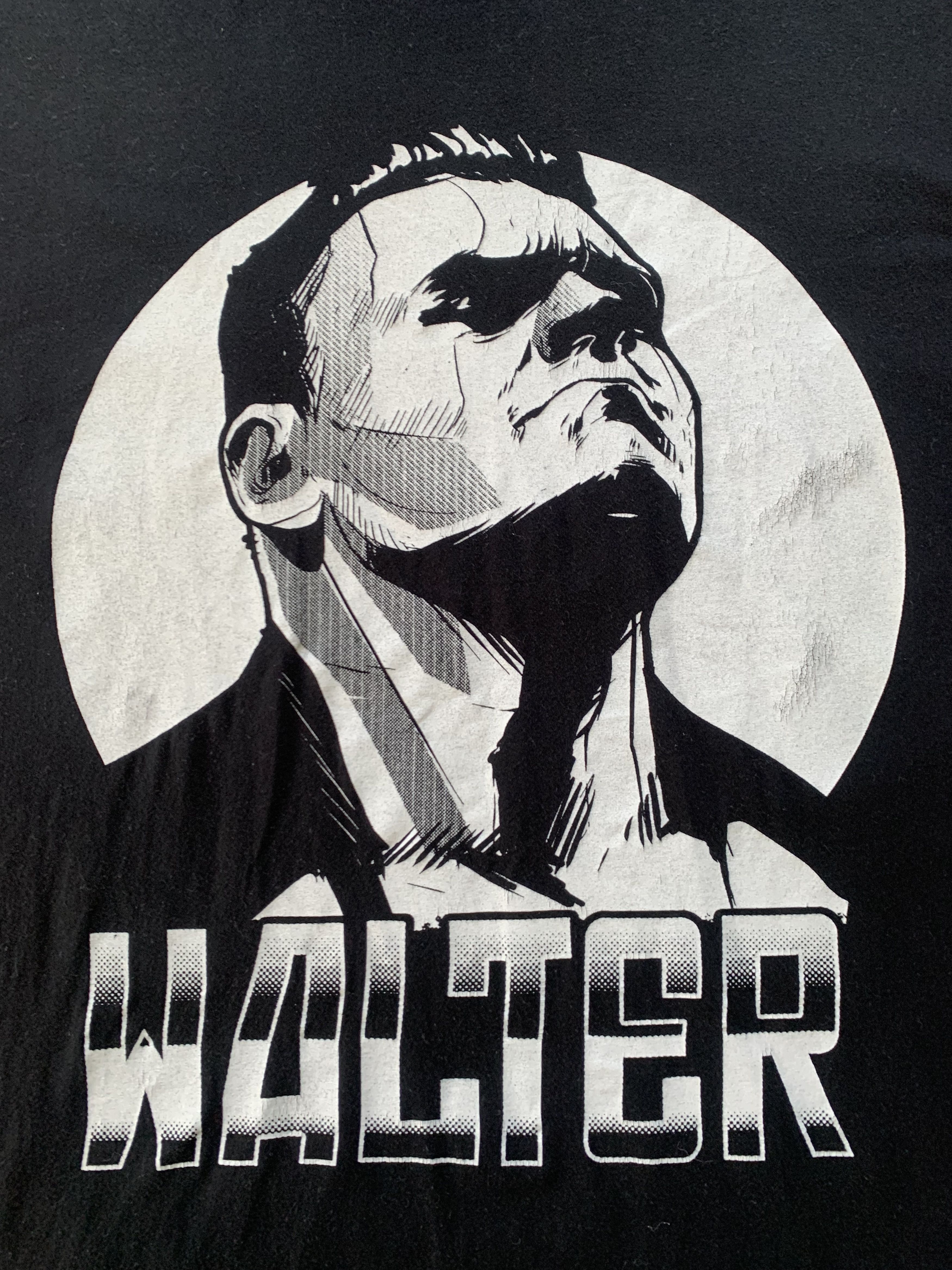 WWE Gildan Rare WWE Walter Hahn Authentic Cotton T-Shirt Size US L / EU 52-54 / 3 - 5 Thumbnail