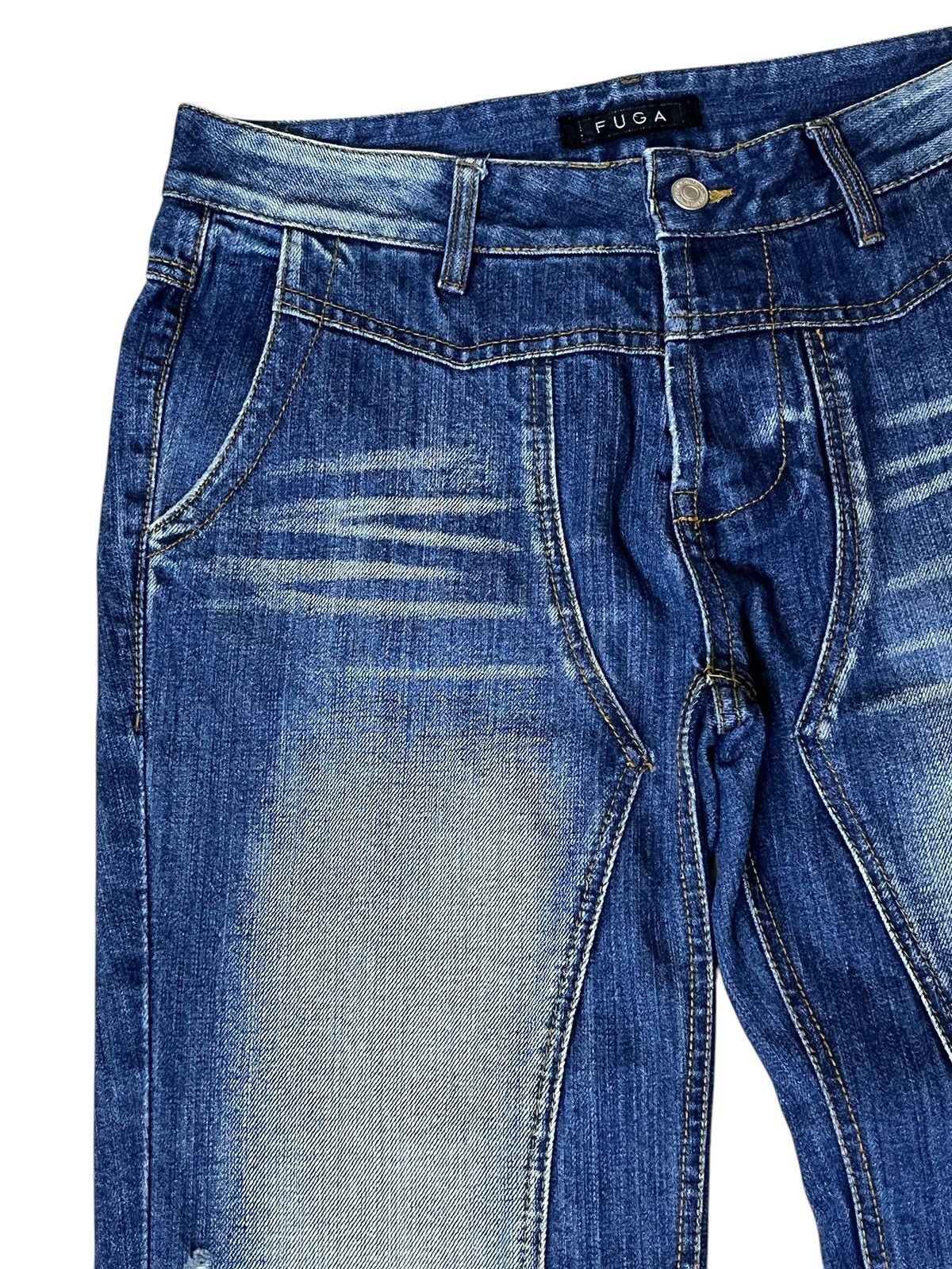 GOSTAR DE FUGA ARCHIVAL GOSTAR DE FUGA “FUGA” STRAIGHT CUT JEANS Size US 32 / EU 48 - 6 Thumbnail