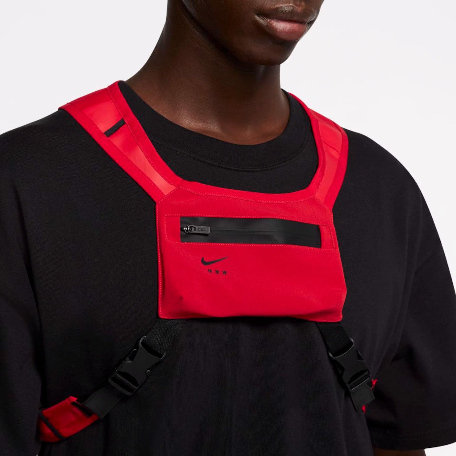 MMW × Nike NIKE x MMW SE NRG NYLON CHEST RIG 'UNIRED' CK1920-657 Size ONE SIZE - 6 Thumbnail