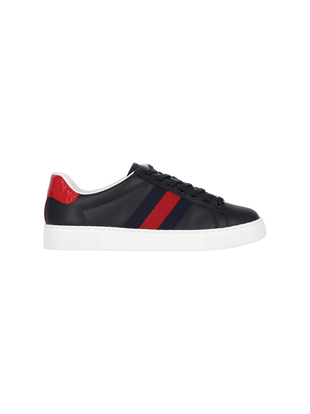 Gucci GUCCI ACE SNEAKER WITH WEB SIZE 8 Size ONE SIZE - 1 Thumbnail