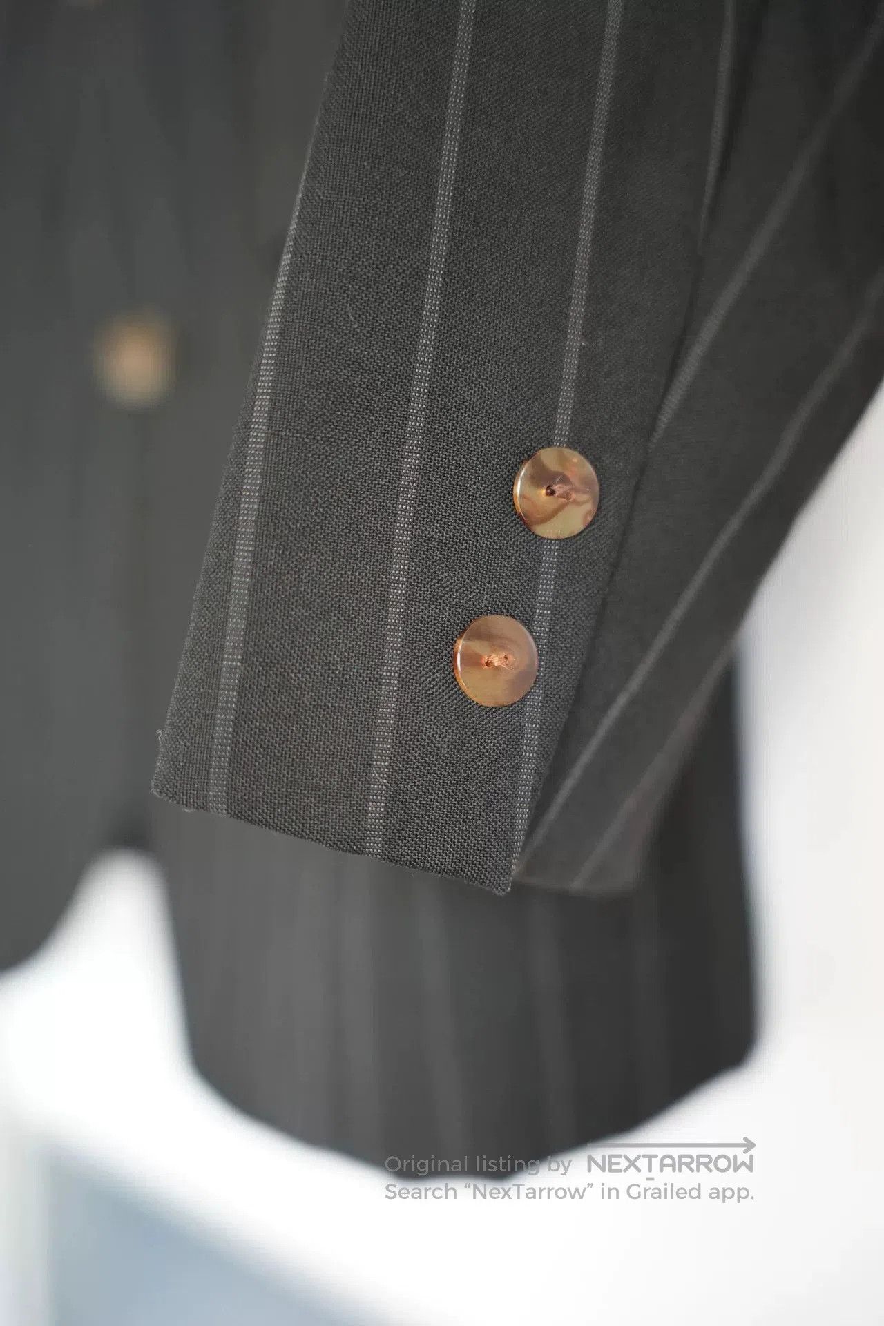 Jean Paul Gaultier Jean Paul Gaultier Striped Suit Jacket. Size US M / EU 48-50 / 2 - 5 Thumbnail