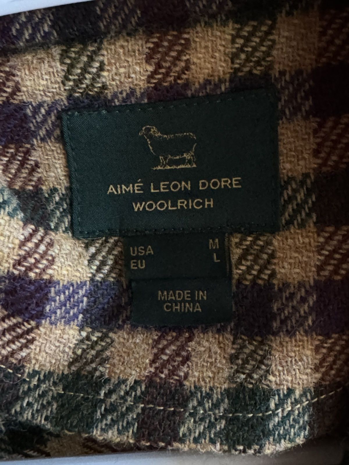 Aime Leon Dore × Woolrich Woolen Mills ALD X Woolrich flannel jacket Size US M / EU 48-50 / 2 - 2 Thumbnail