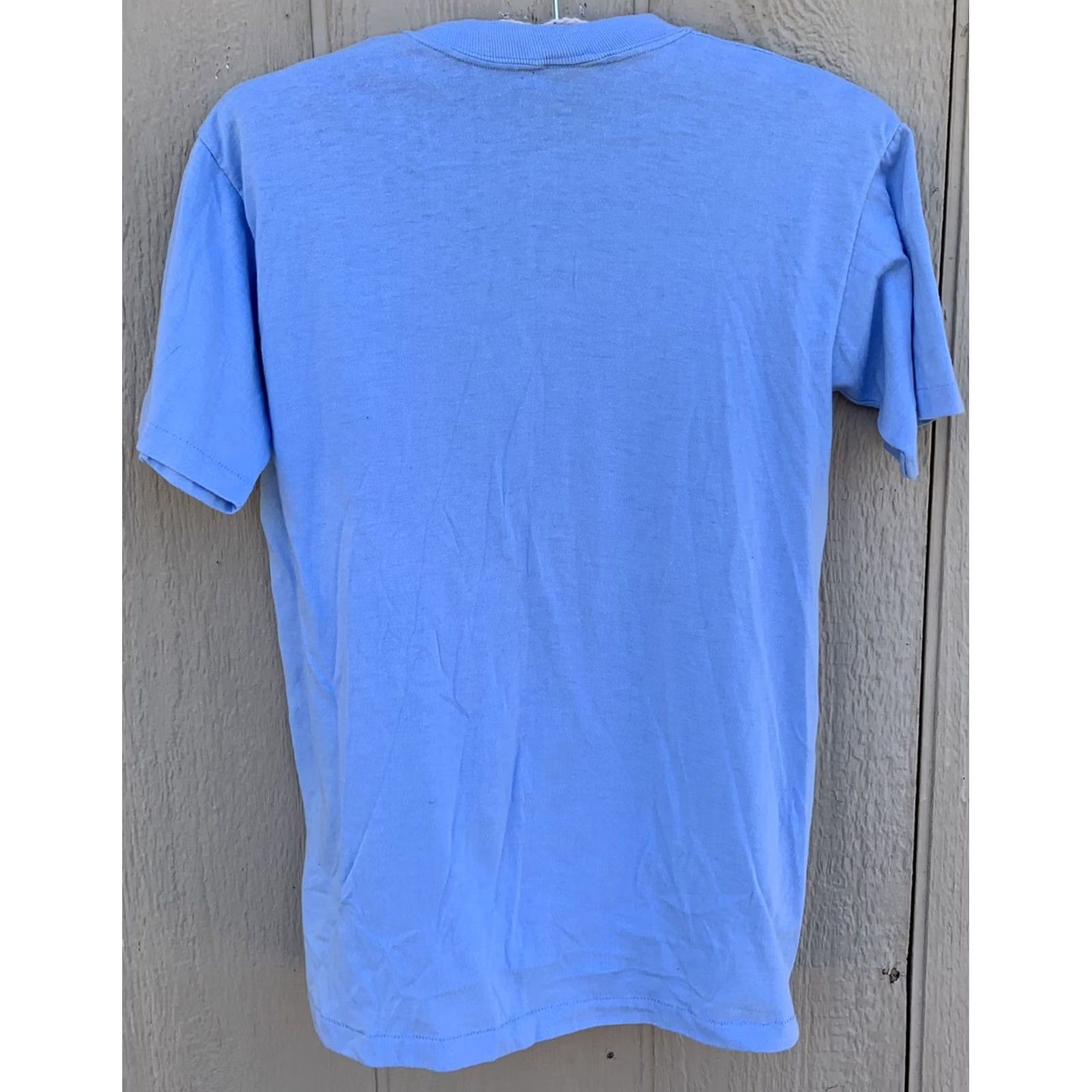 Vintage VINTAGE July 4th Guantanamo Bay Cuba T-Shirt M 38-40 Blue Cotton Blend Aus-tex Mens 80s USA 4th Of July Graphic Print Single Stitch 1988 Size US M / EU 48-50 / 2 - 4 Thumbnail