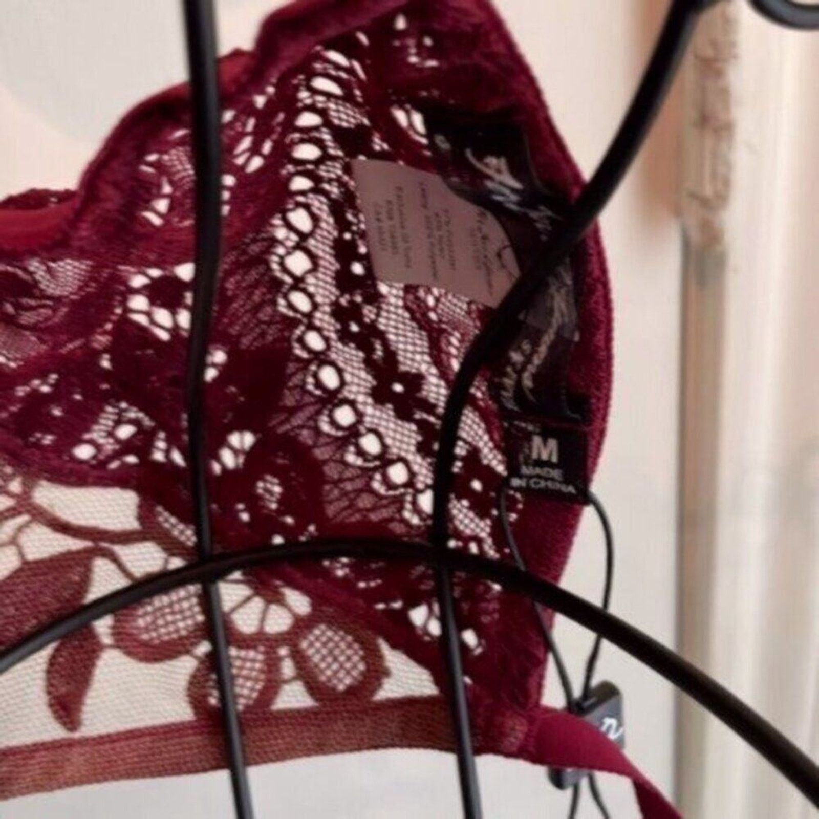 For Love & Lemons For love and lemons bra garnet M Size ONE SIZE - 7 Thumbnail