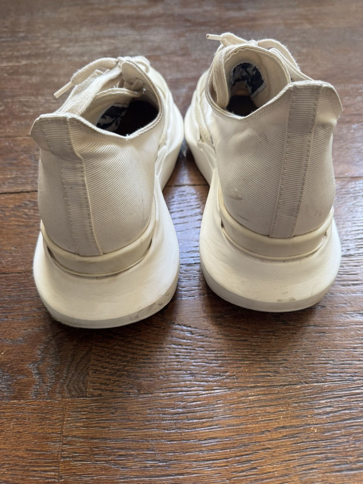 Rick Owens Drkshdw Rick Owens Abstract Ramones (sz 45) Size US 12 / EU 45 - 2 Thumbnail