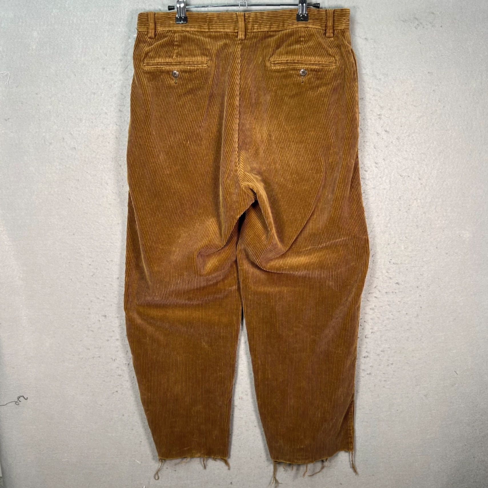 Polo Ralph Lauren Polo Ralph Lauren Mens Corduroy Pants 33 x 26 Andrew Camel Brown 7/10 Chino Straight Pocket Fall Winter Spring Casual Mens Size US XS / EU 42 / 0 - 2 Thumbnail