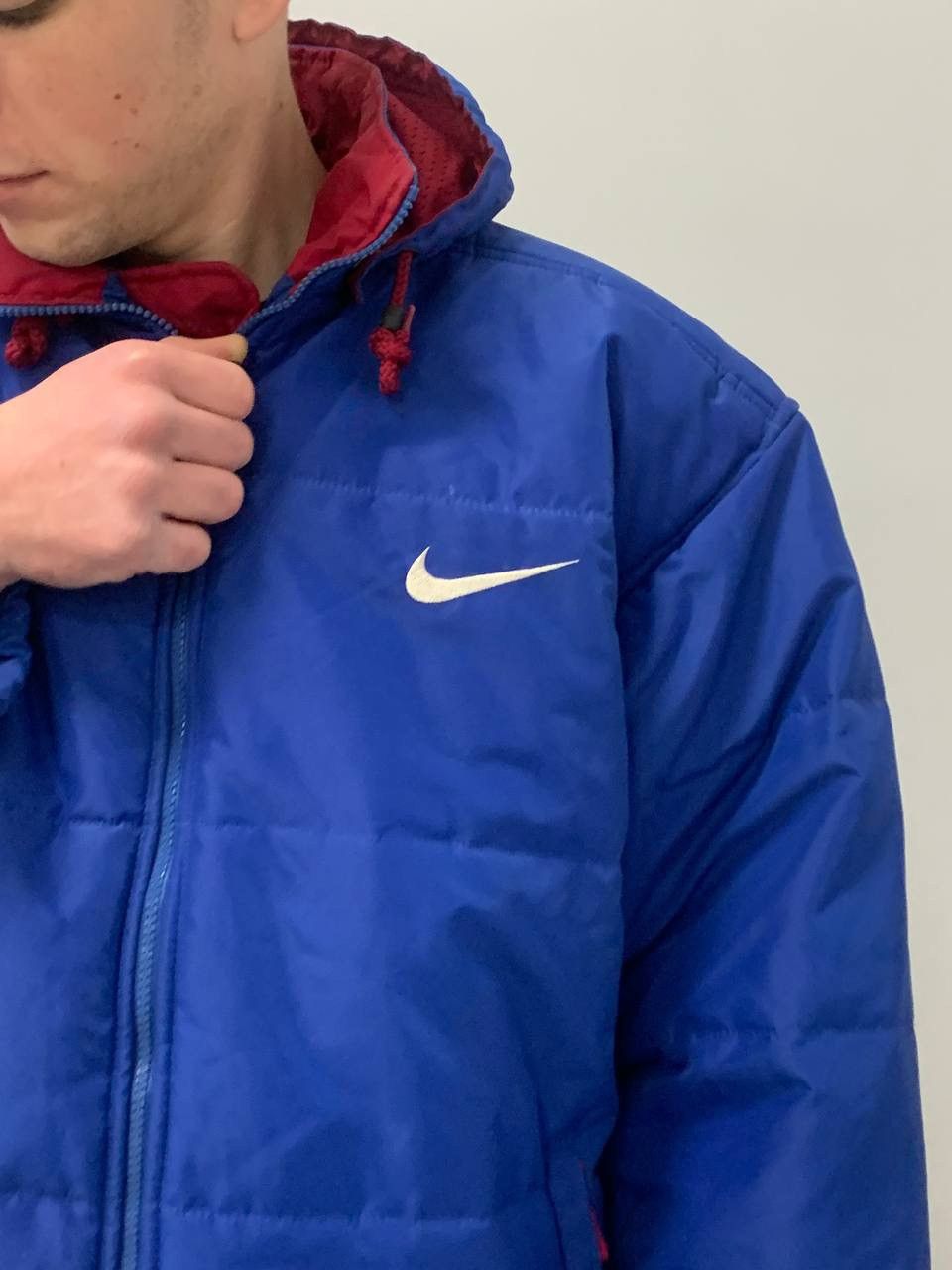 Nike VERY RARE nike 90s vintage spellout puffer jacket Size US M / EU 48-50 / 2 - 3 Thumbnail