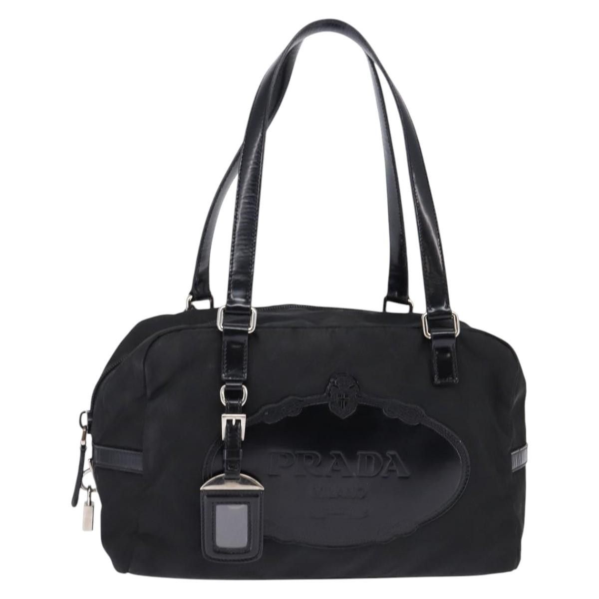 Prada Prada Bauletto Bag Tessuto Size ONE SIZE - 1 Thumbnail