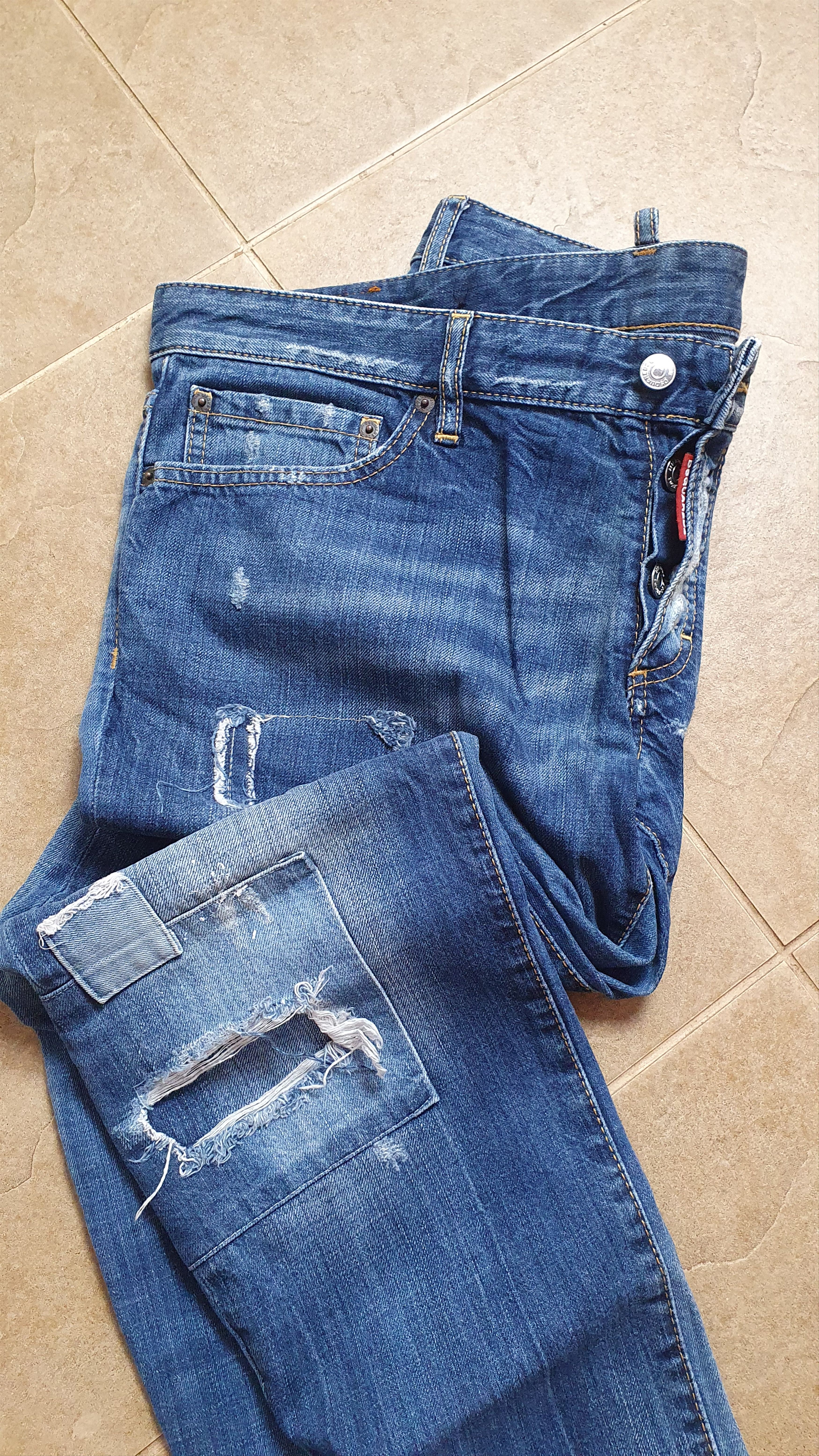 Dsquared2 Vintage men's Denim Dsquared2 Caten Brothers Rare Jeans Size US 36 / EU 52 - 7 Thumbnail