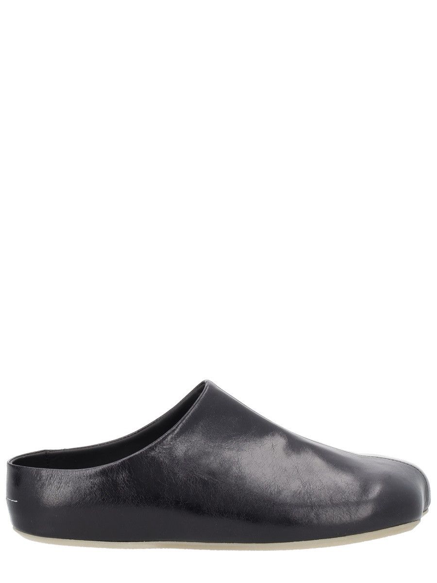 MM6 MM6 ANATOMICAL LEATHER SABOT - BLACK (IT 44) Size US 11 / EU 44 - 1 Thumbnail
