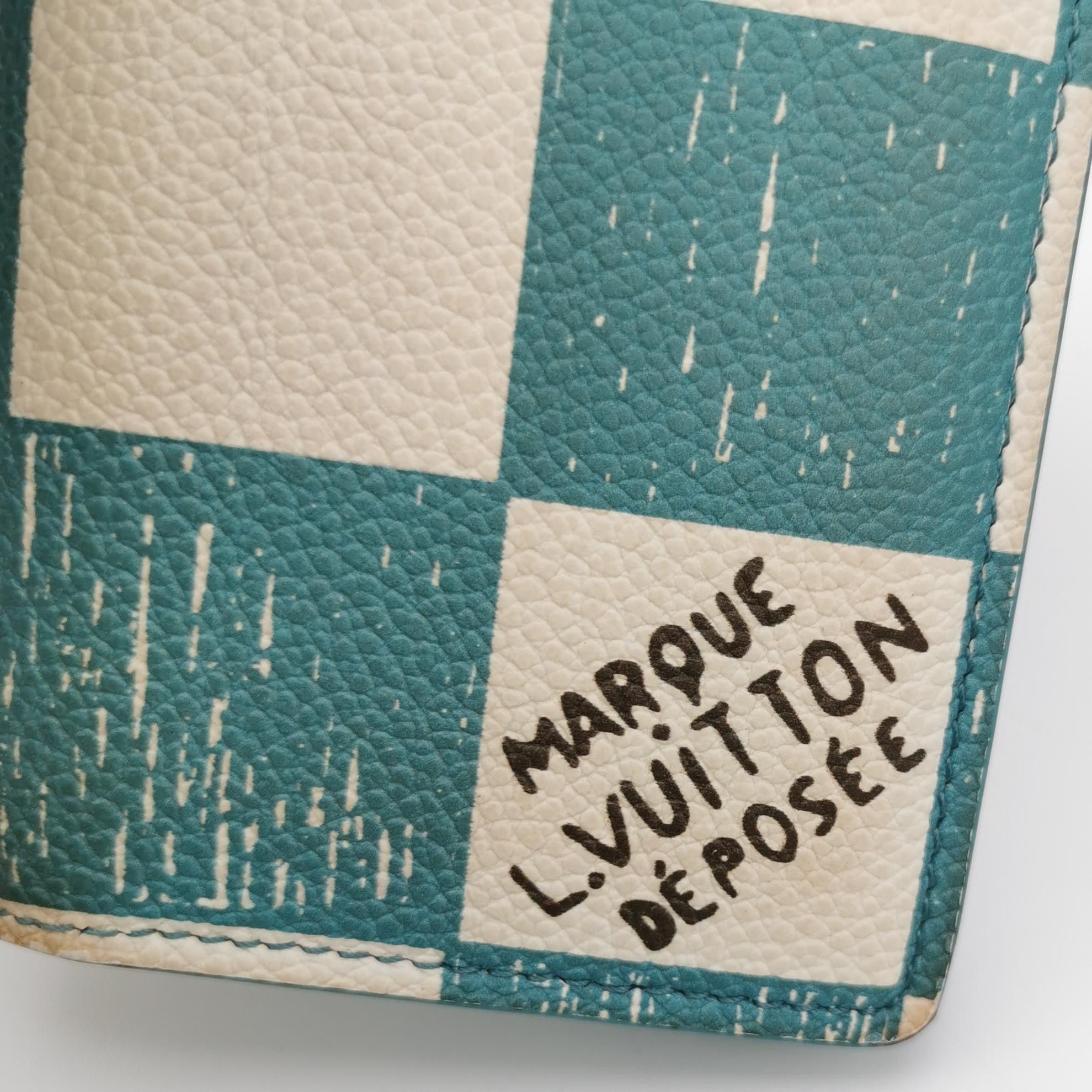 Louis Vuitton Louis Vuitton (LV) Cowhide Checkerboard Card Holder Chip Mo Size ONE SIZE - 4 Thumbnail