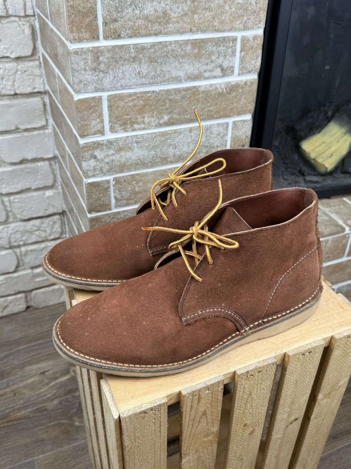 Red Wing Red Wing Weekender Chukka Desert Suede Boots 3326 Made in US Size US 10 / EU 43 - 3 Thumbnail