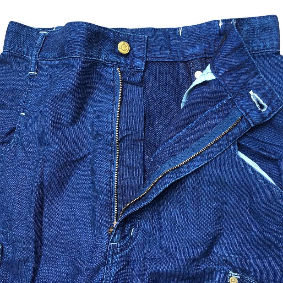 Issey Miyake × mercibeaucoup Issey Miyake Mercibeaucoup Sarouel Indigo Trousers Size US 32 / EU 48 - 4 Thumbnail