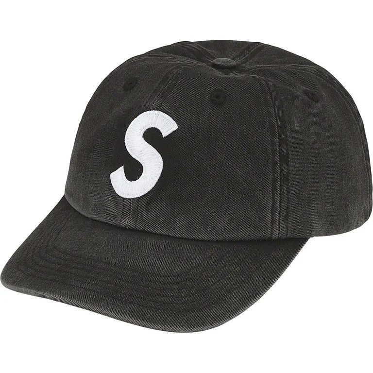Supreme Supreme Pigment Print S Logo 6-Panel 'Black' Size ONE SIZE - 1 Thumbnail