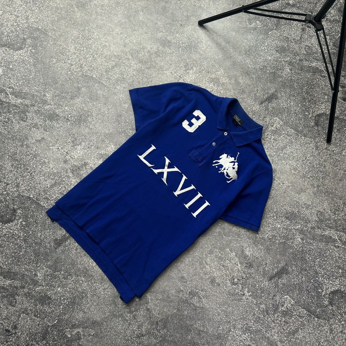 Polo Ralph Lauren Vintage Polo Ralph Lauren Big Logo y2k opium polo Size US S / EU 44-46 / 1 - 1 Thumbnail